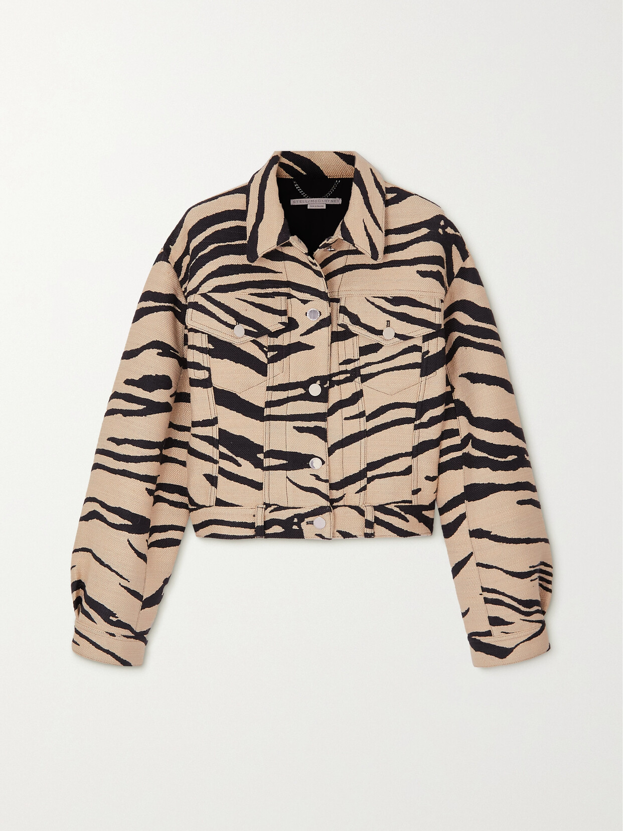 Stella McCartney - Zebra-jacquard Jacket - Animal print