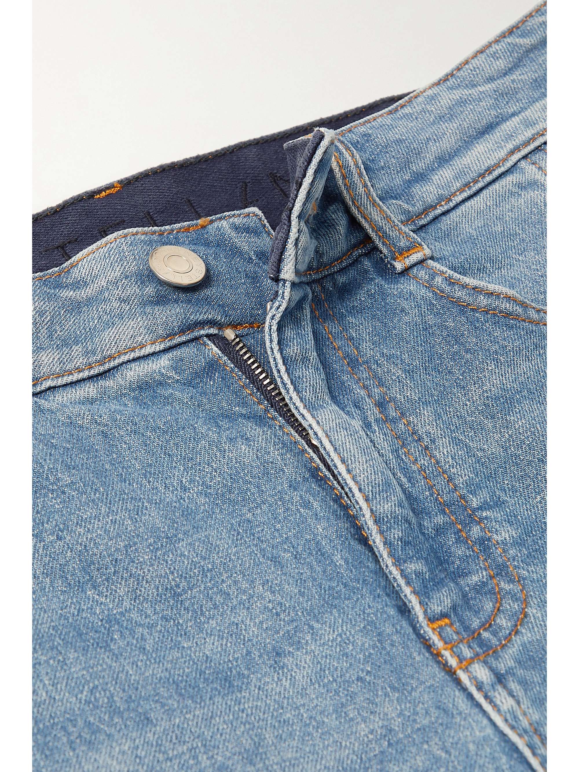 STELLA MCCARTNEY Printed high-rise flared jeans