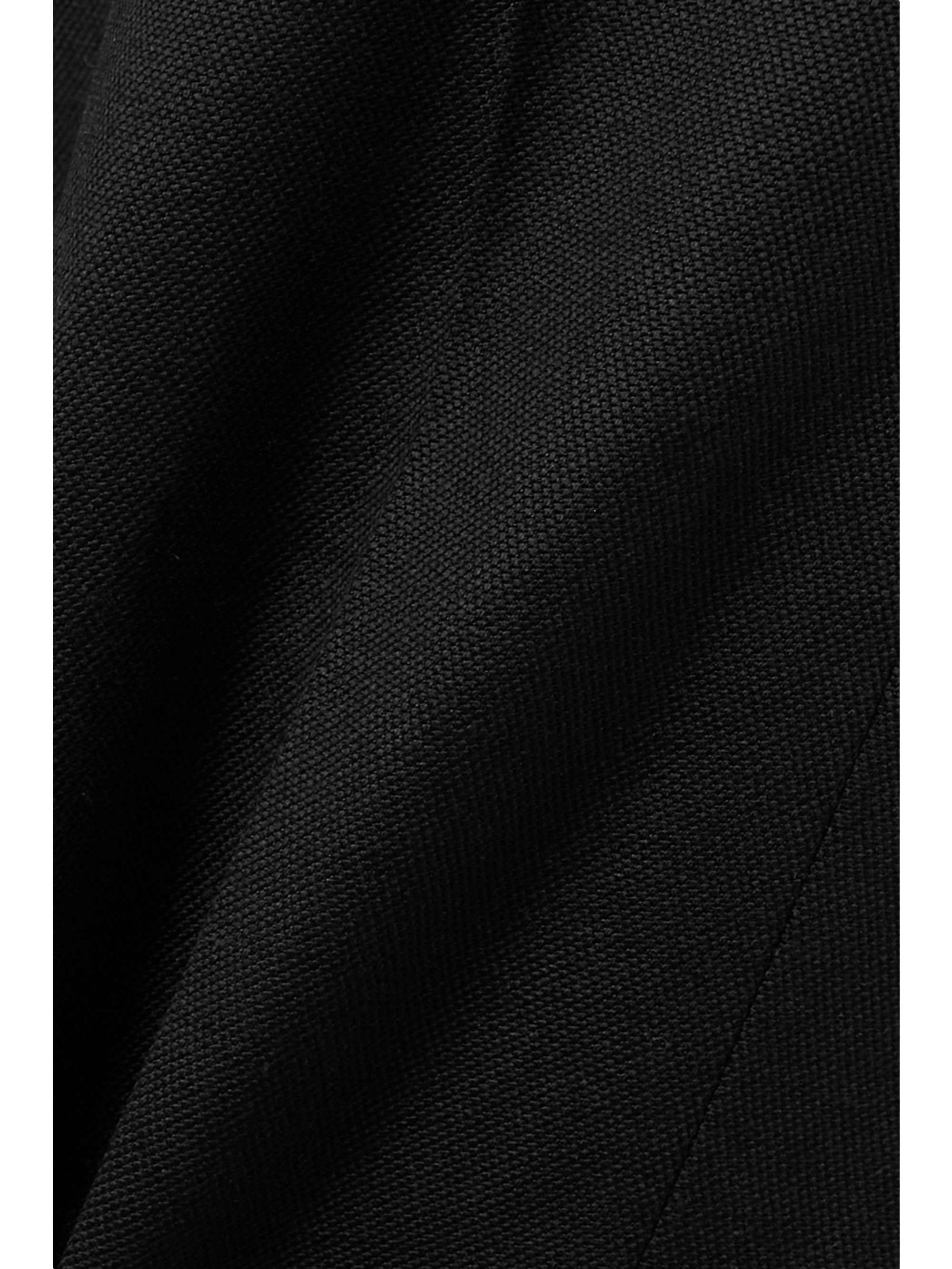 CHLOÉ Cropped wool and linen-blend flared pants