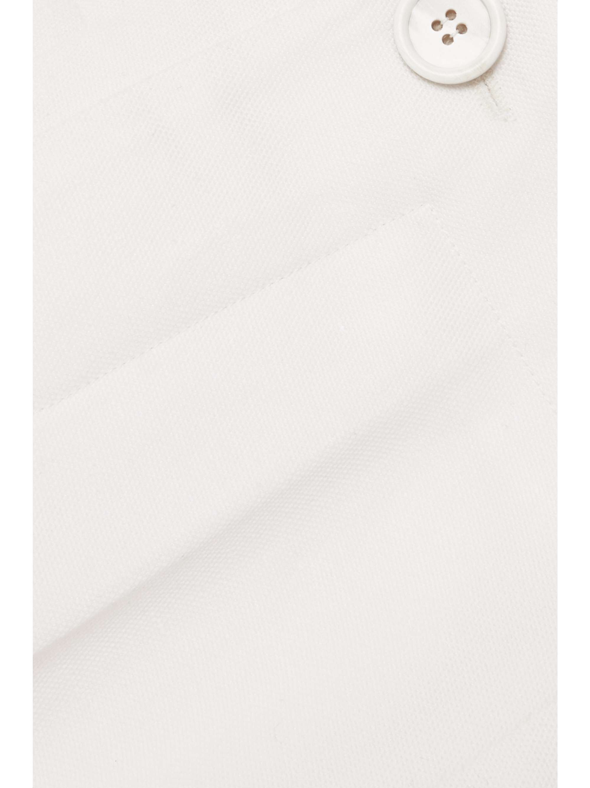 CHLOÉ Wool and linen-blend shorts