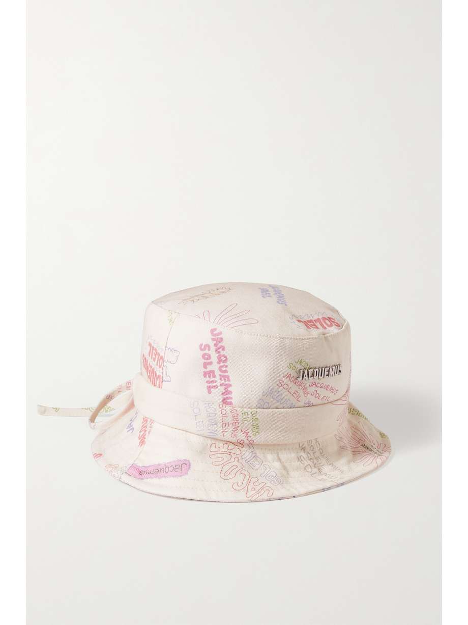 net-a-porter.com | Gadjo printed cotton-twill bucket hat