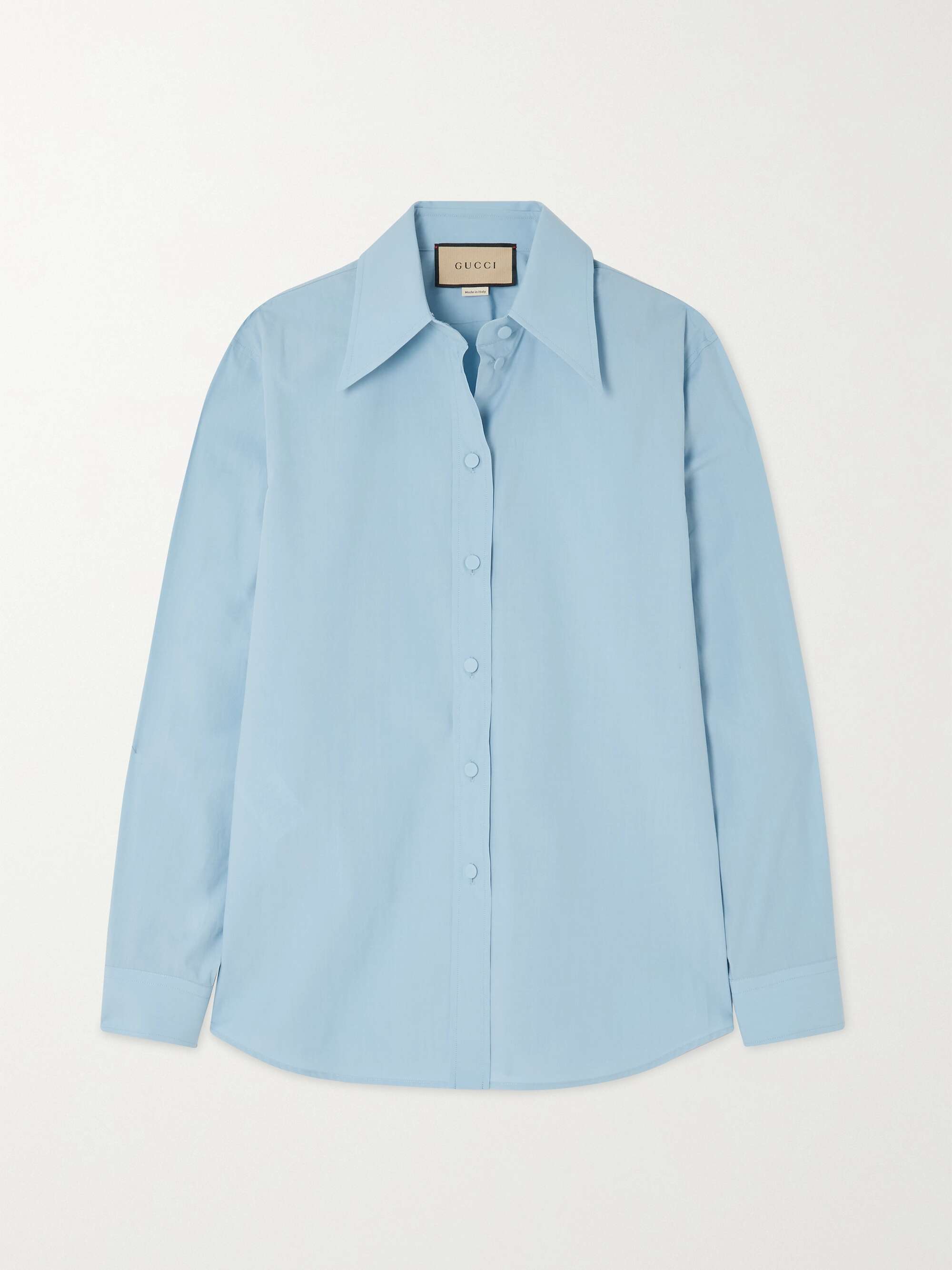 Gucci sales blue shirt