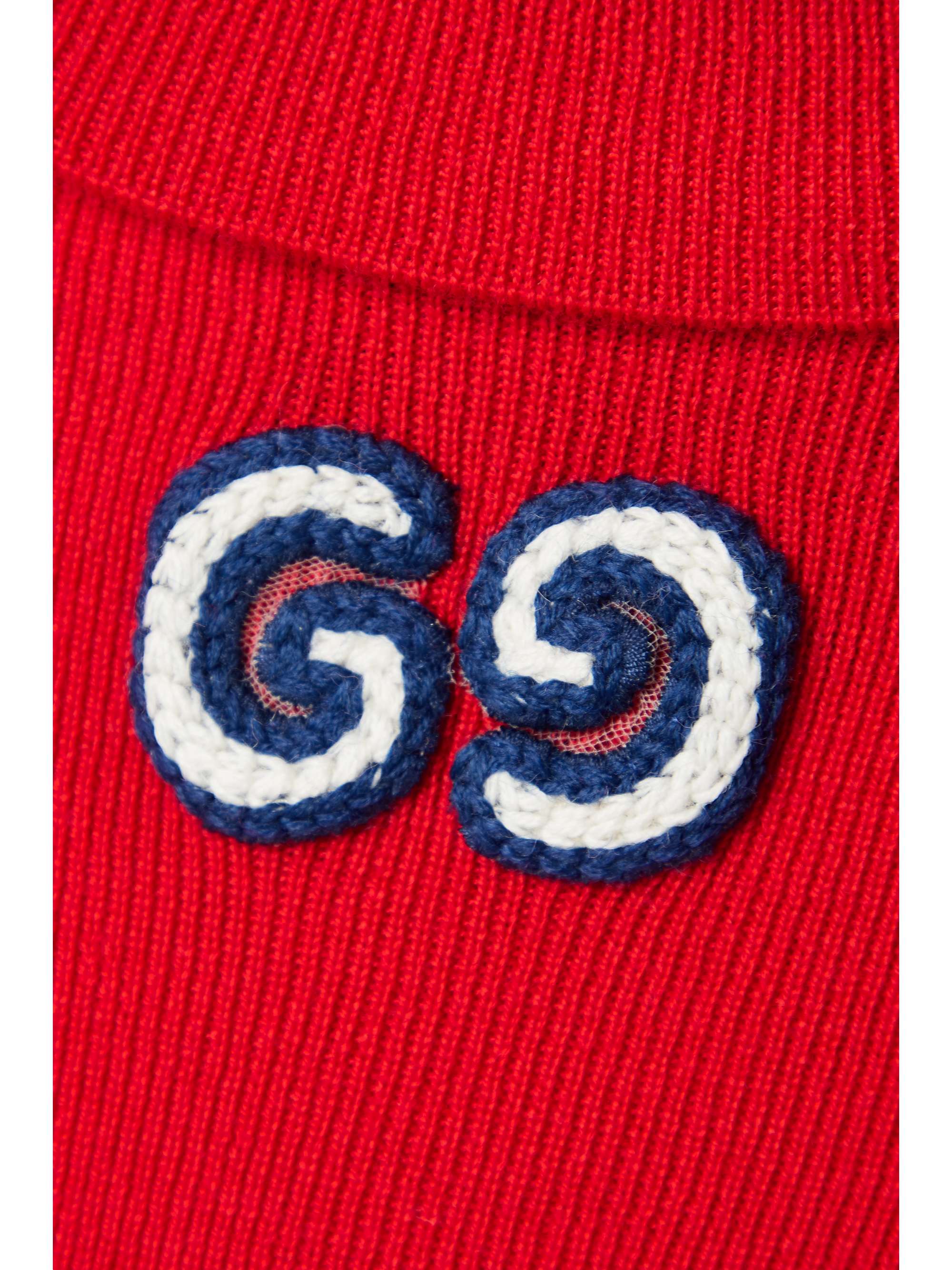 Gucci Bee Print V-Neck Sweater For Men Navy 431749-X1311-4696