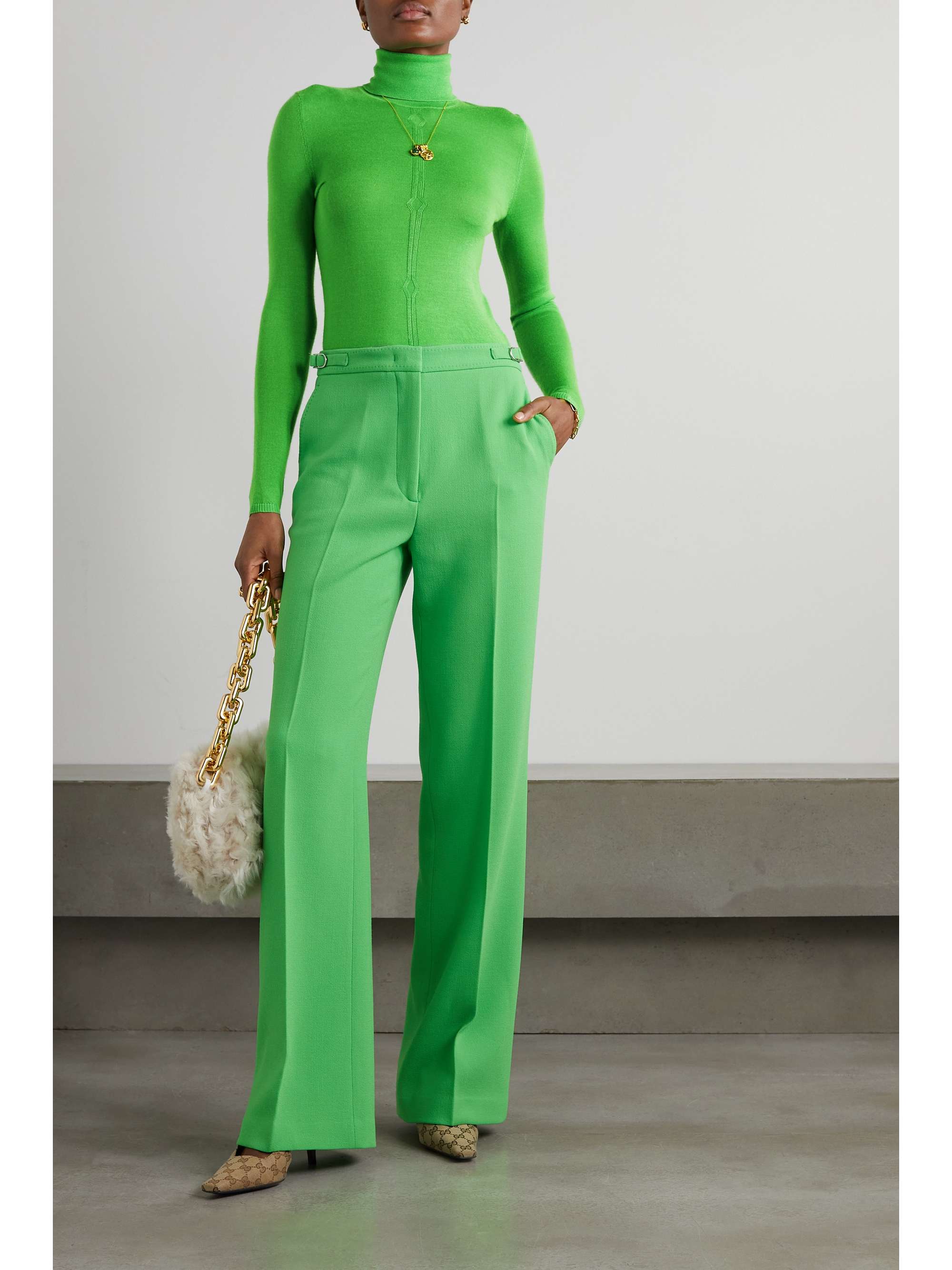 GABRIELA HEARST Steinem cashmere and silk-blend turtleneck sweater
