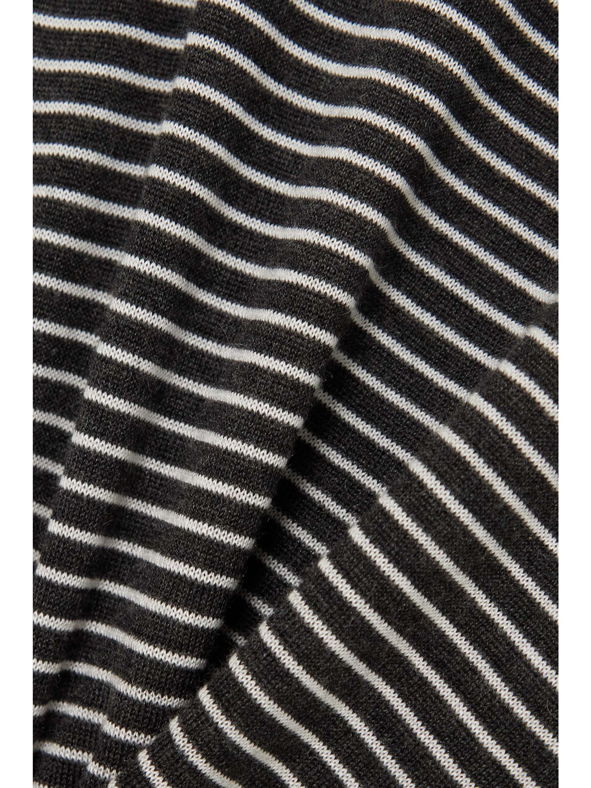 GABRIELA HEARST Eurico striped cashmere and silk-blend top