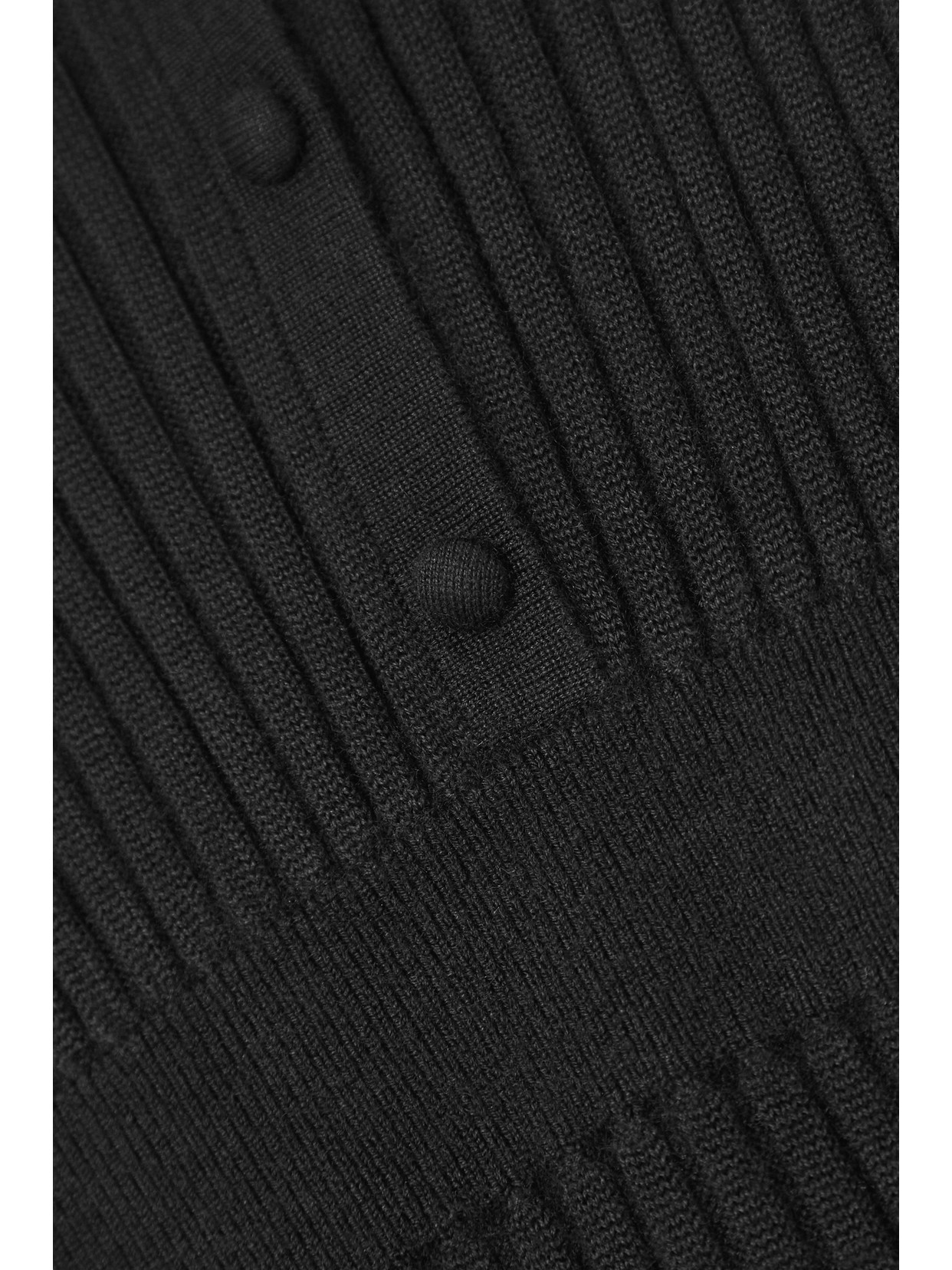 Gabriela Hearst Womens Black Amor Ribbed Cashmere-silk Knitted Midi Dress Xs