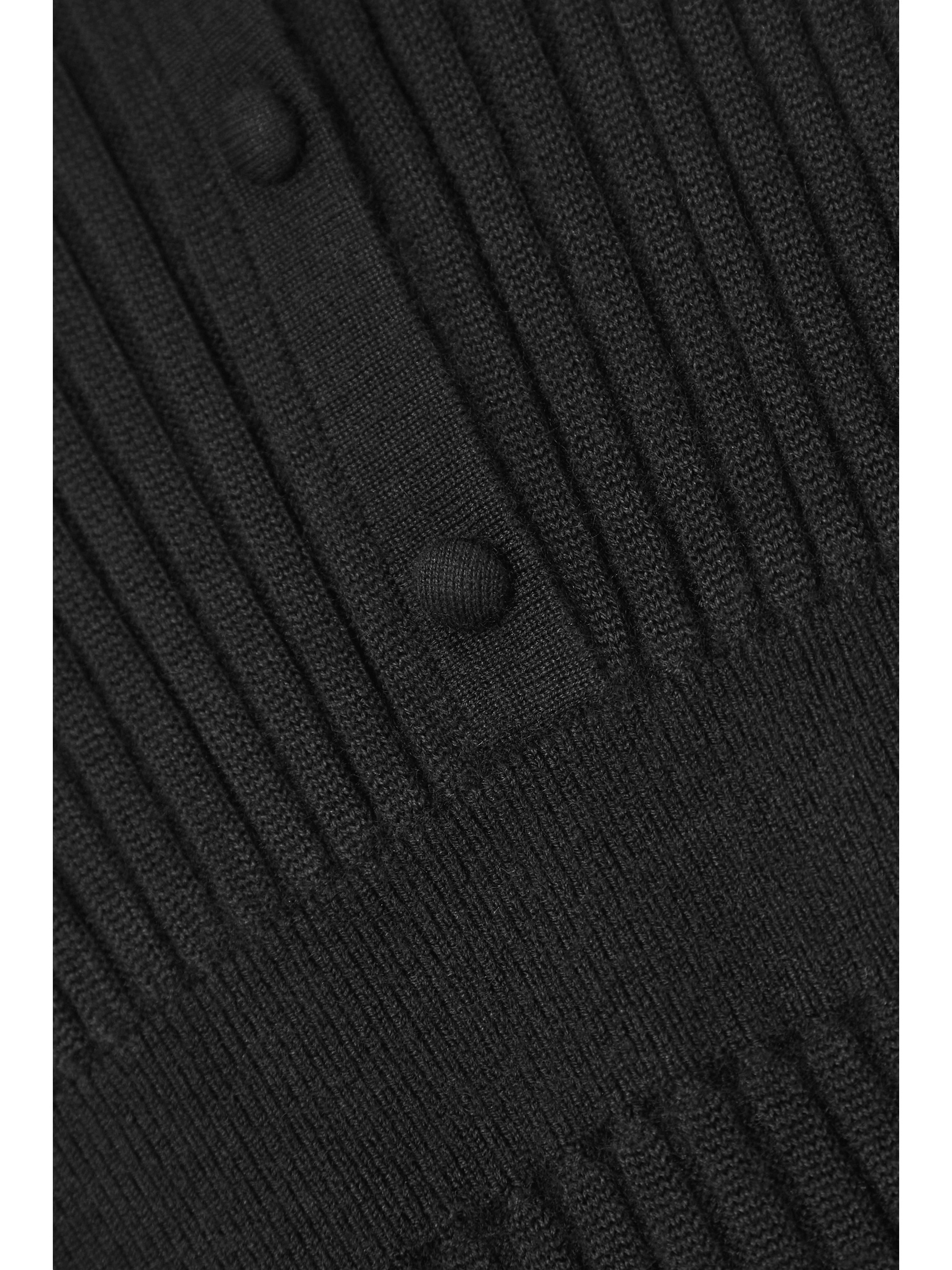 Gabriela Hearst Amor ribbed silk and cashmere-blend maxi dress thumbnail