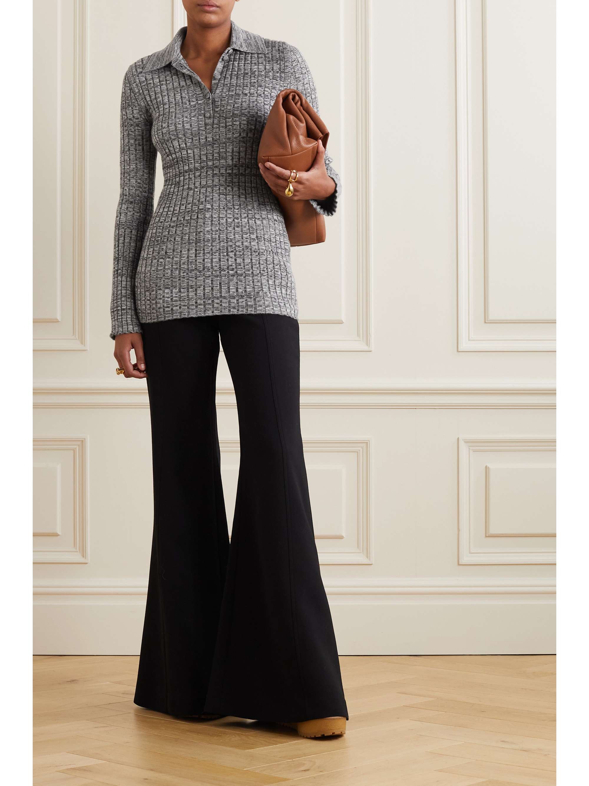 GABRIELA HEARST Alam ribbed cashmere sweater