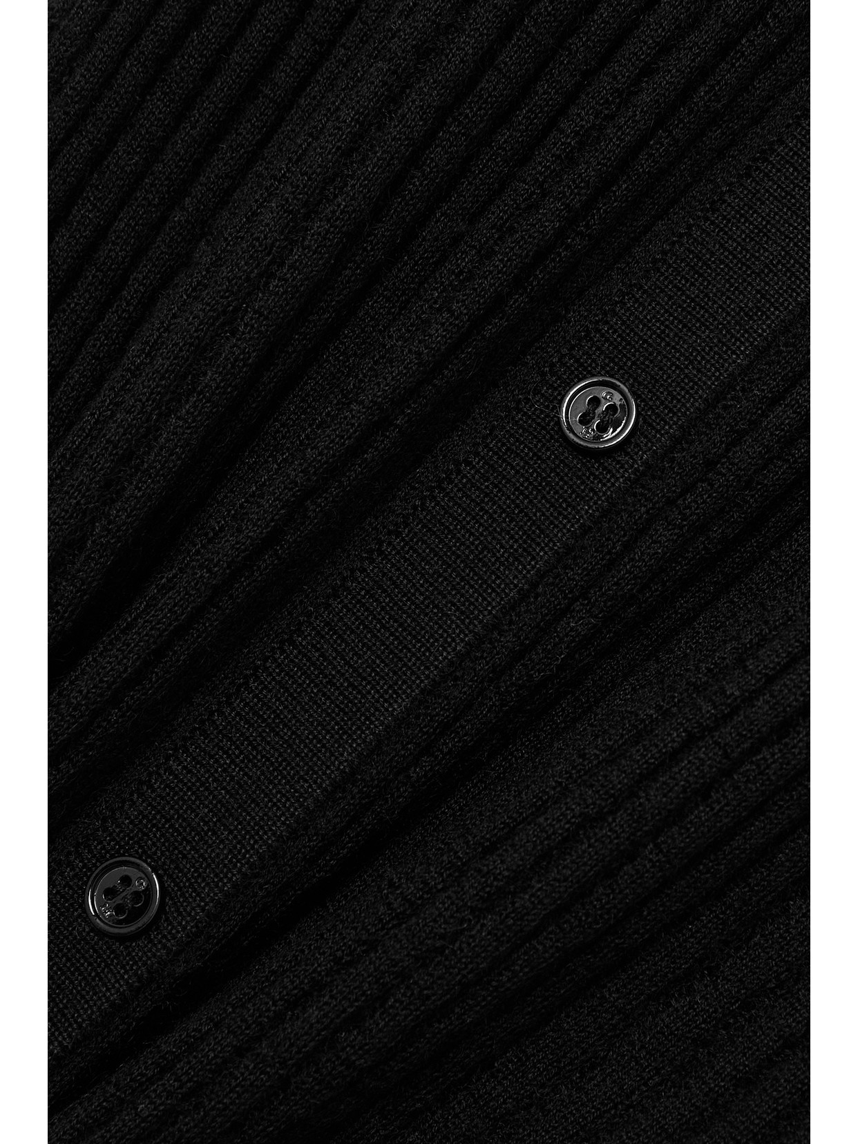 Gabriela Hearst Emma Pointelle-knit Cashmere And Silk-blend Cardigan In Black