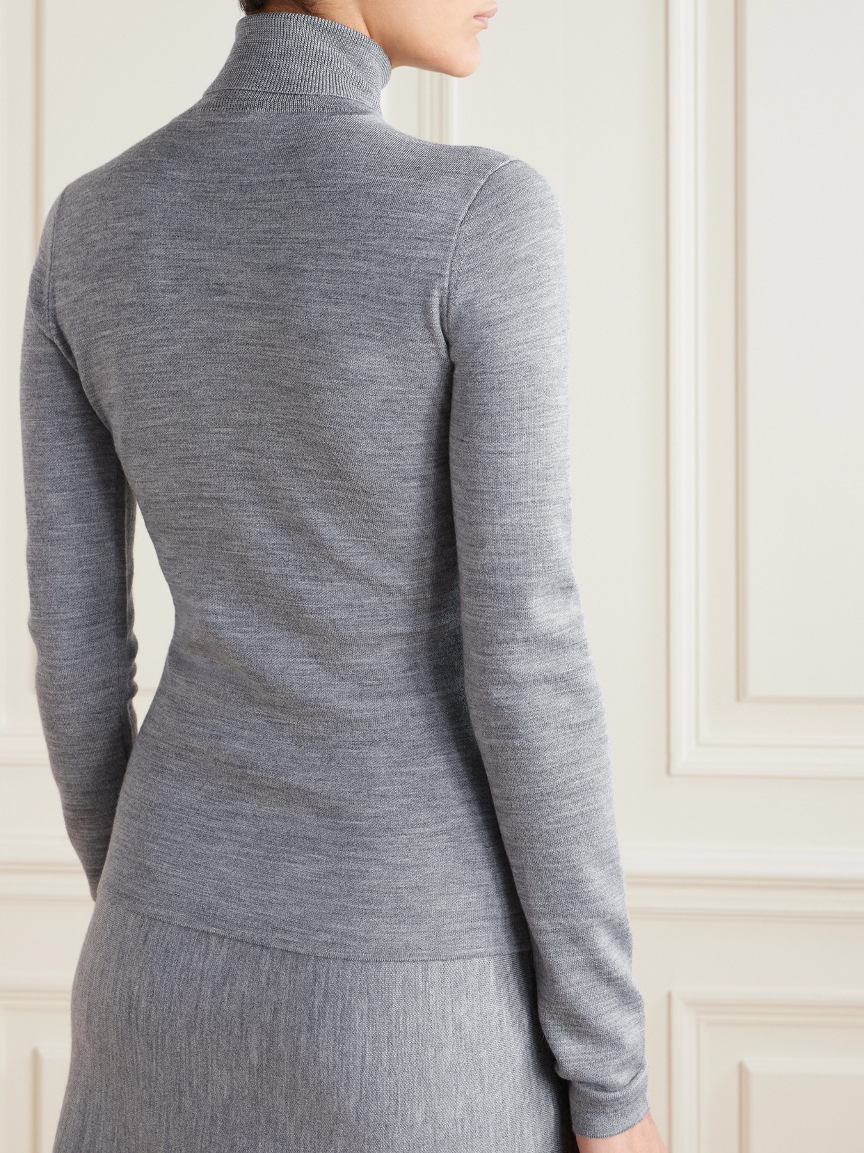 May Wool, Cashmere And Silk-Blend Turtleneck Sweater