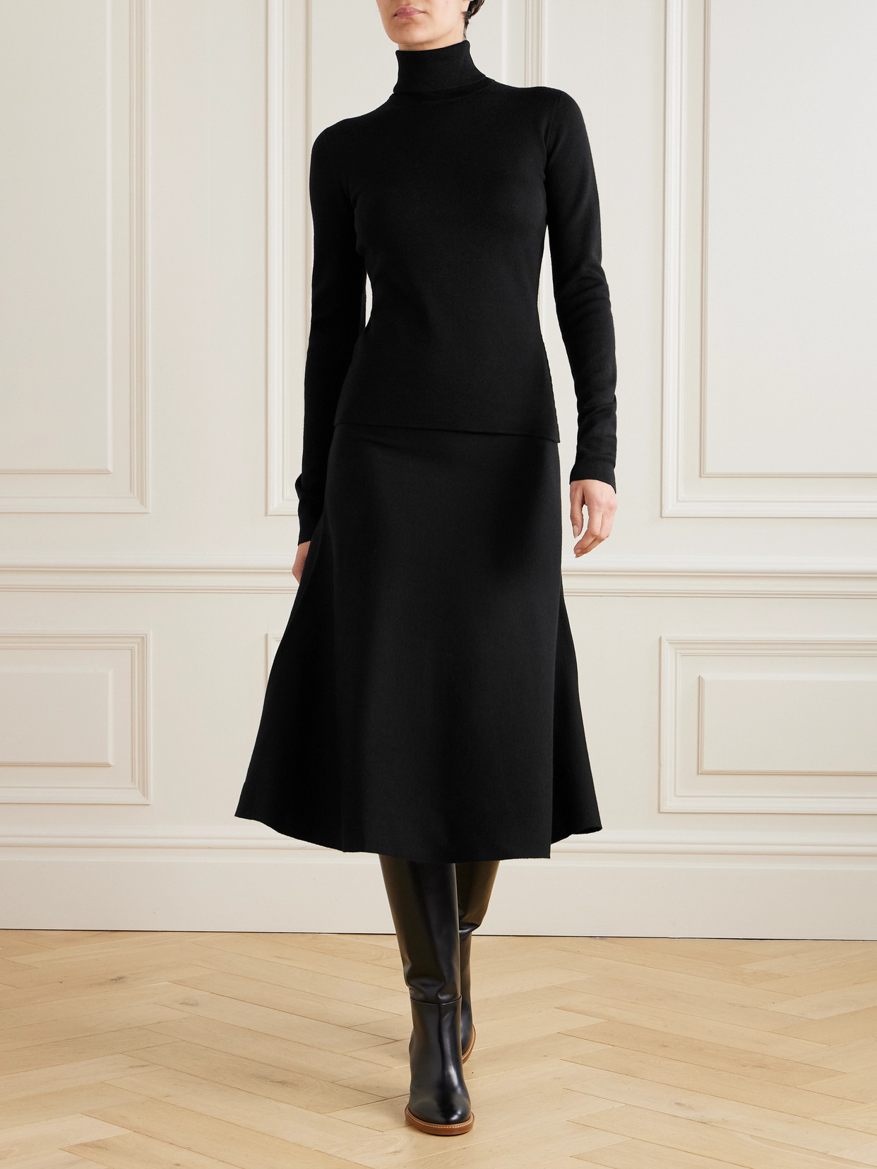 May Wool, Cashmere And Silk-Blend Turtleneck Sweater