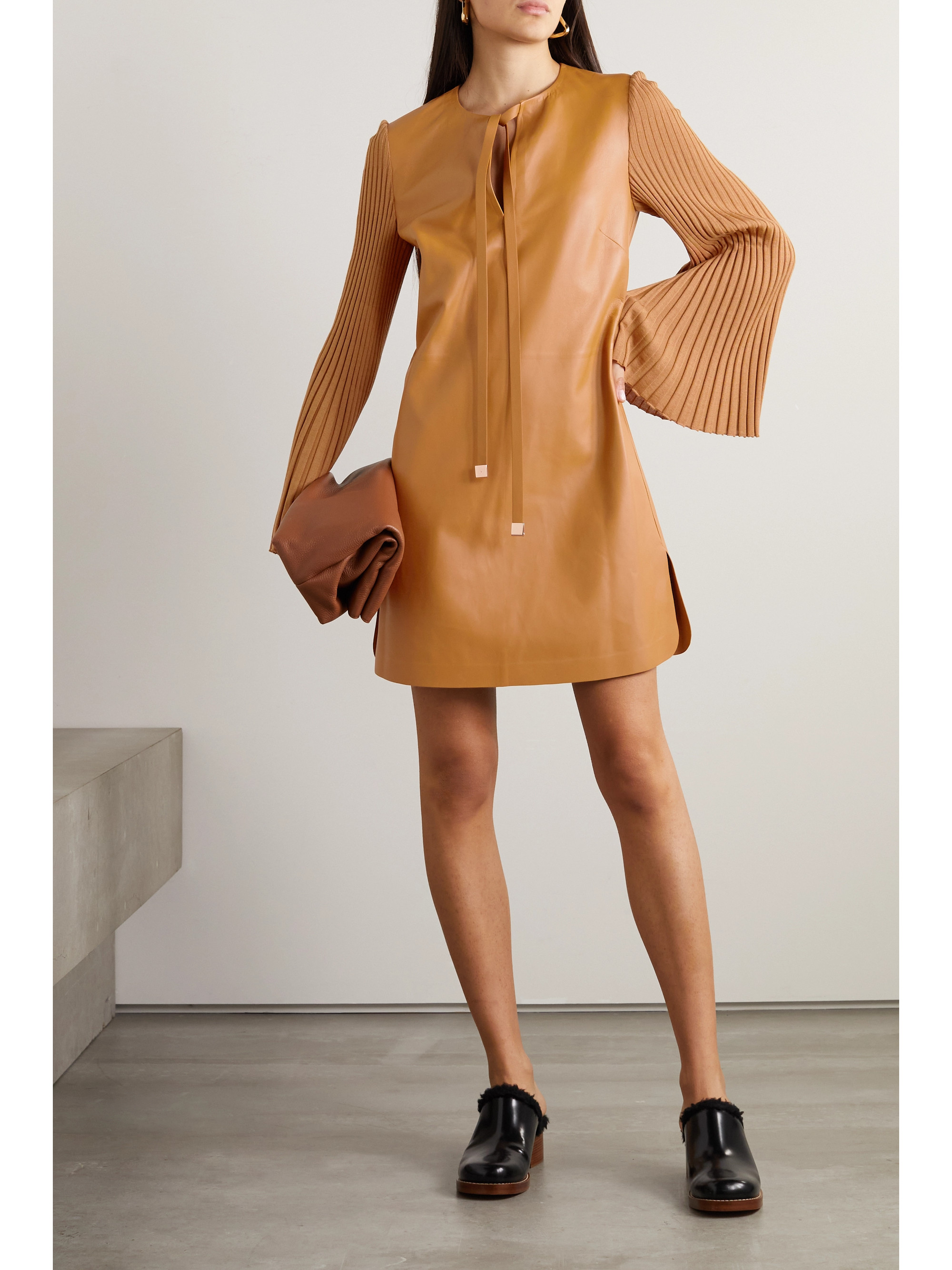 darla mini dress Darla Mini Dress- Brown LARGE
