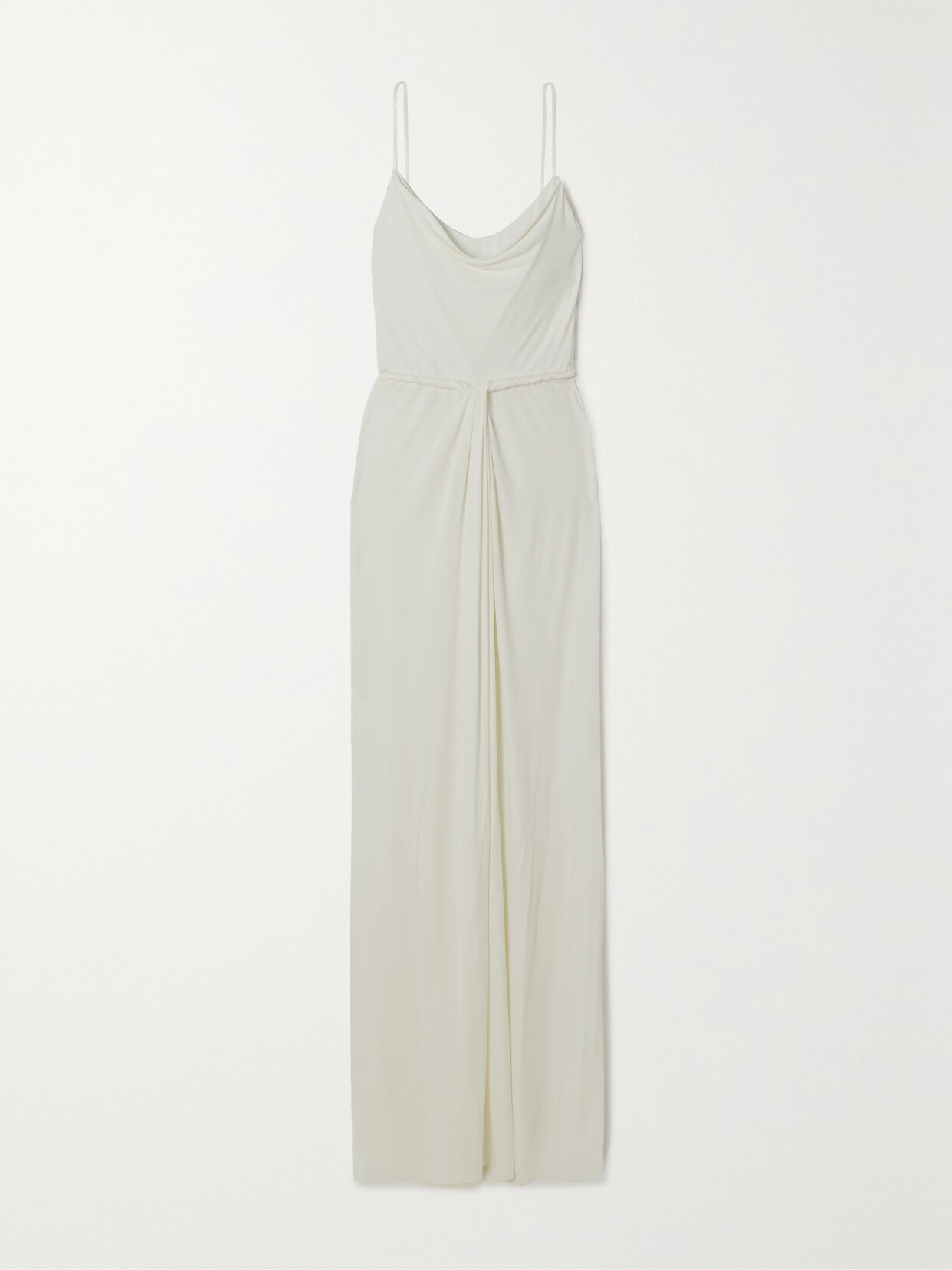 Jason Wu Collection Draped Stretch-jersey Gown - White