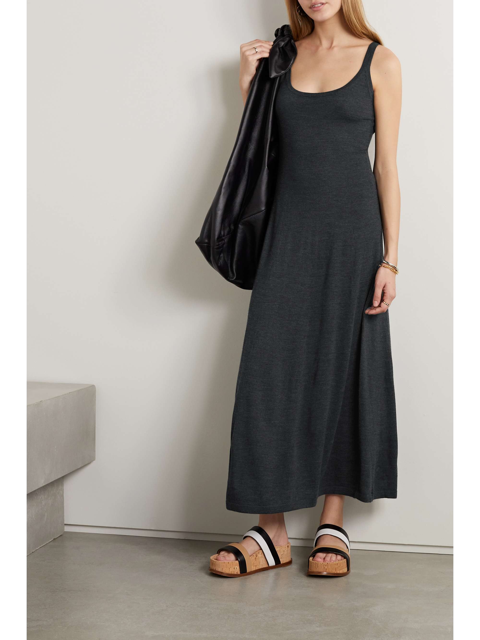 GABRIELA HEARST Kallie wool and silk-blend jersey maxi dress