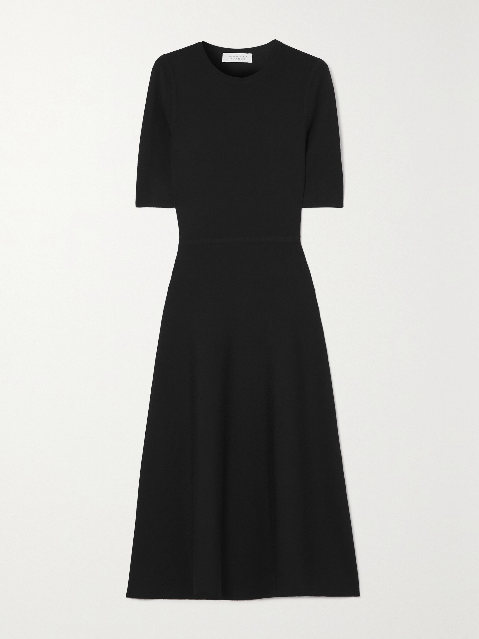 Gabriela Hearst Seymore wool, cashmere and silk-blend midi dress thumbnail