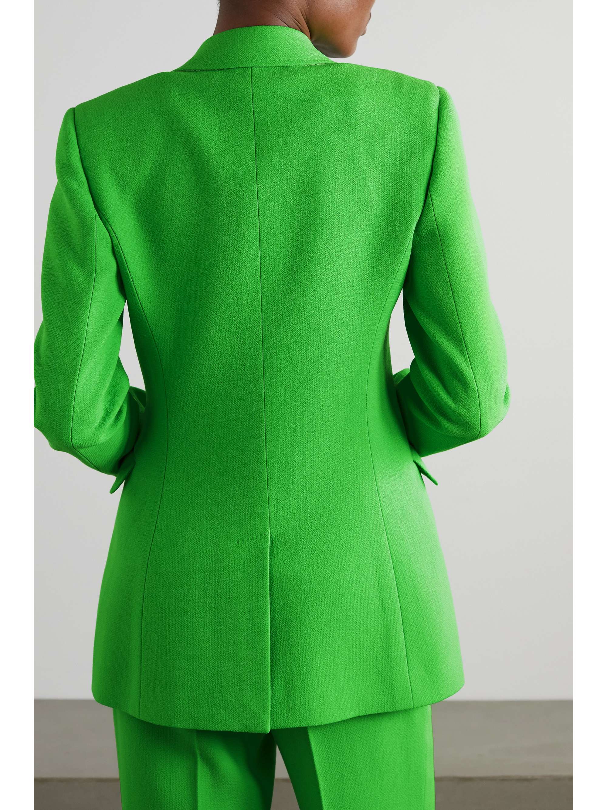 GABRIELA HEARST Stephanie double-breasted wool-crepe blazer