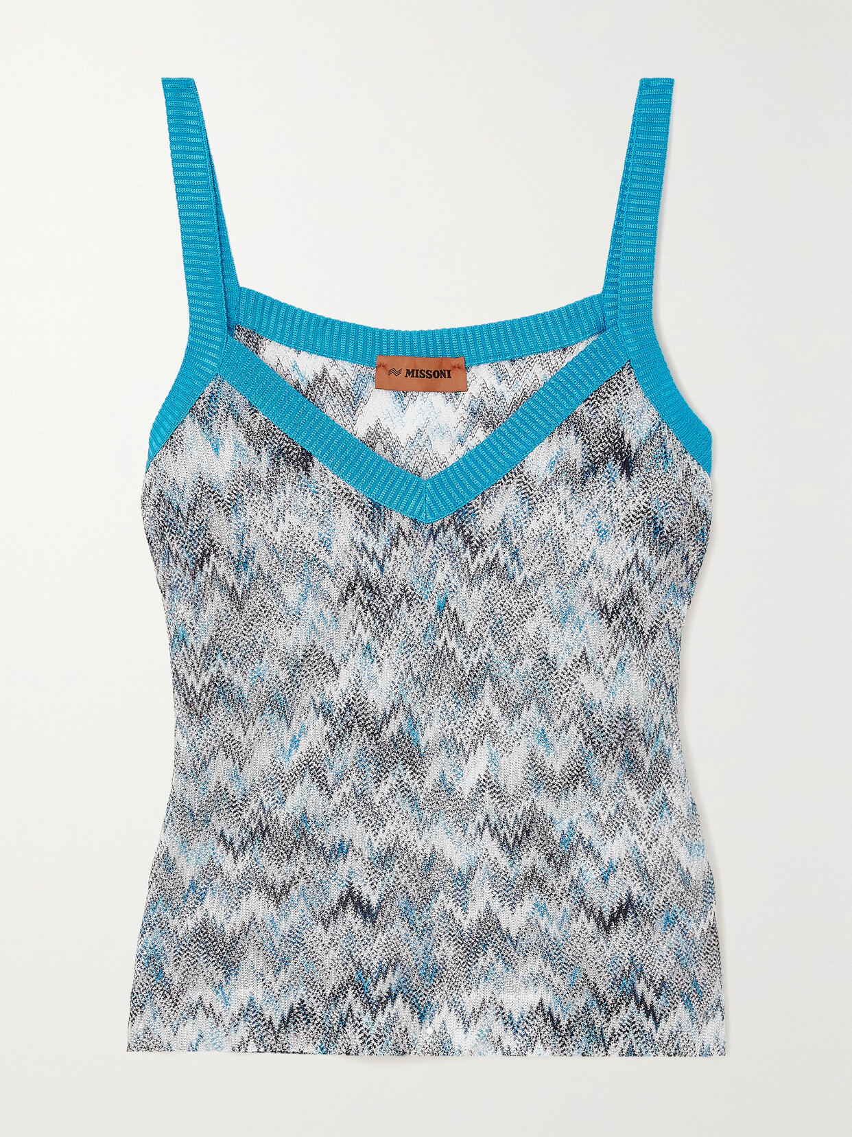 Missoni - Raschel Crochet-knit Camisole - Blue