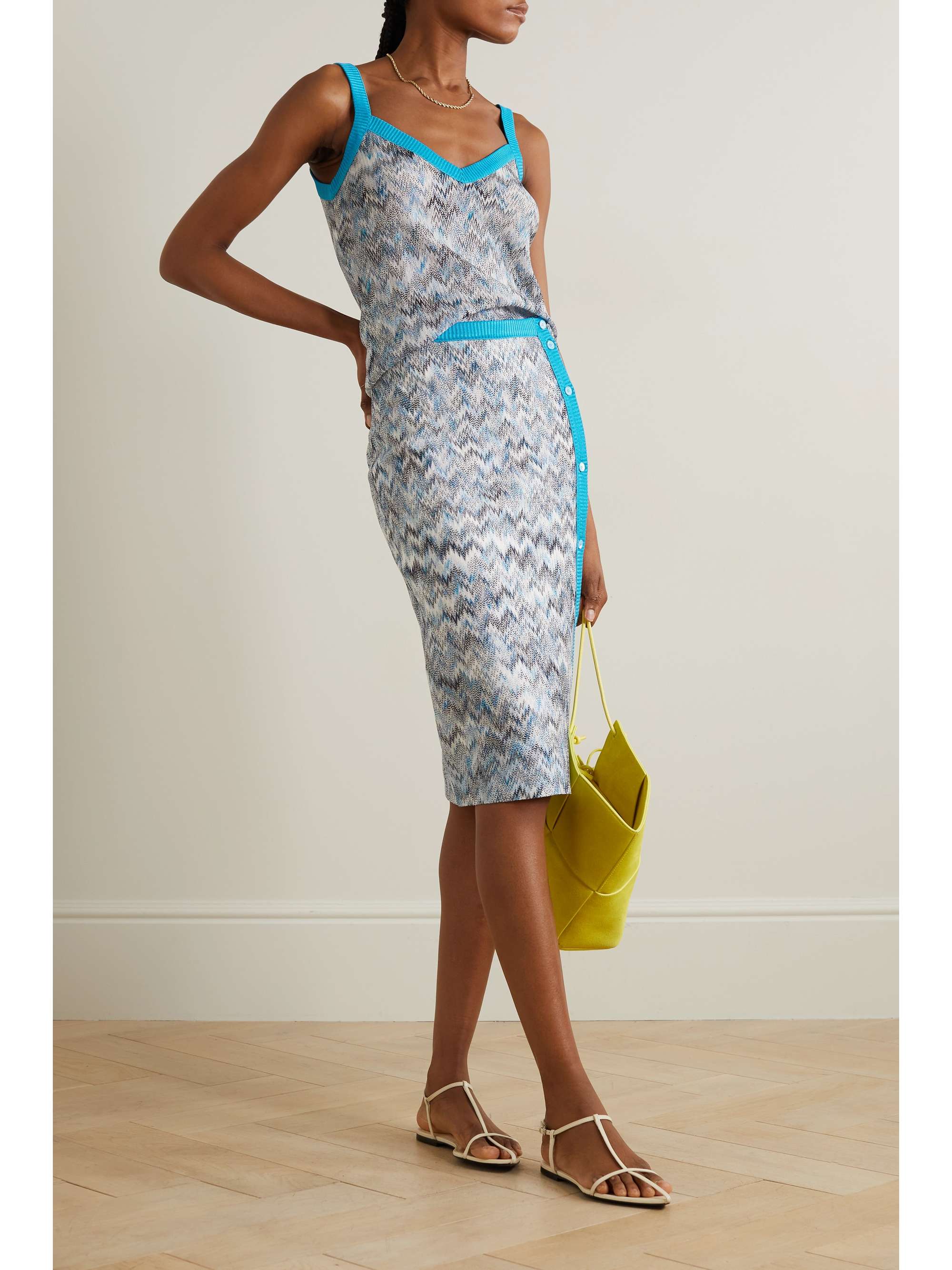 MISSONI Raschel crochet-knit camisole