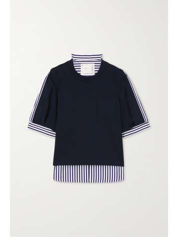 Sacai 22AW AGAIN & AGAIN & AGAIN T Shirt Tシャツ/カットソー(半袖/袖なし) トップス メンズ 週間特売