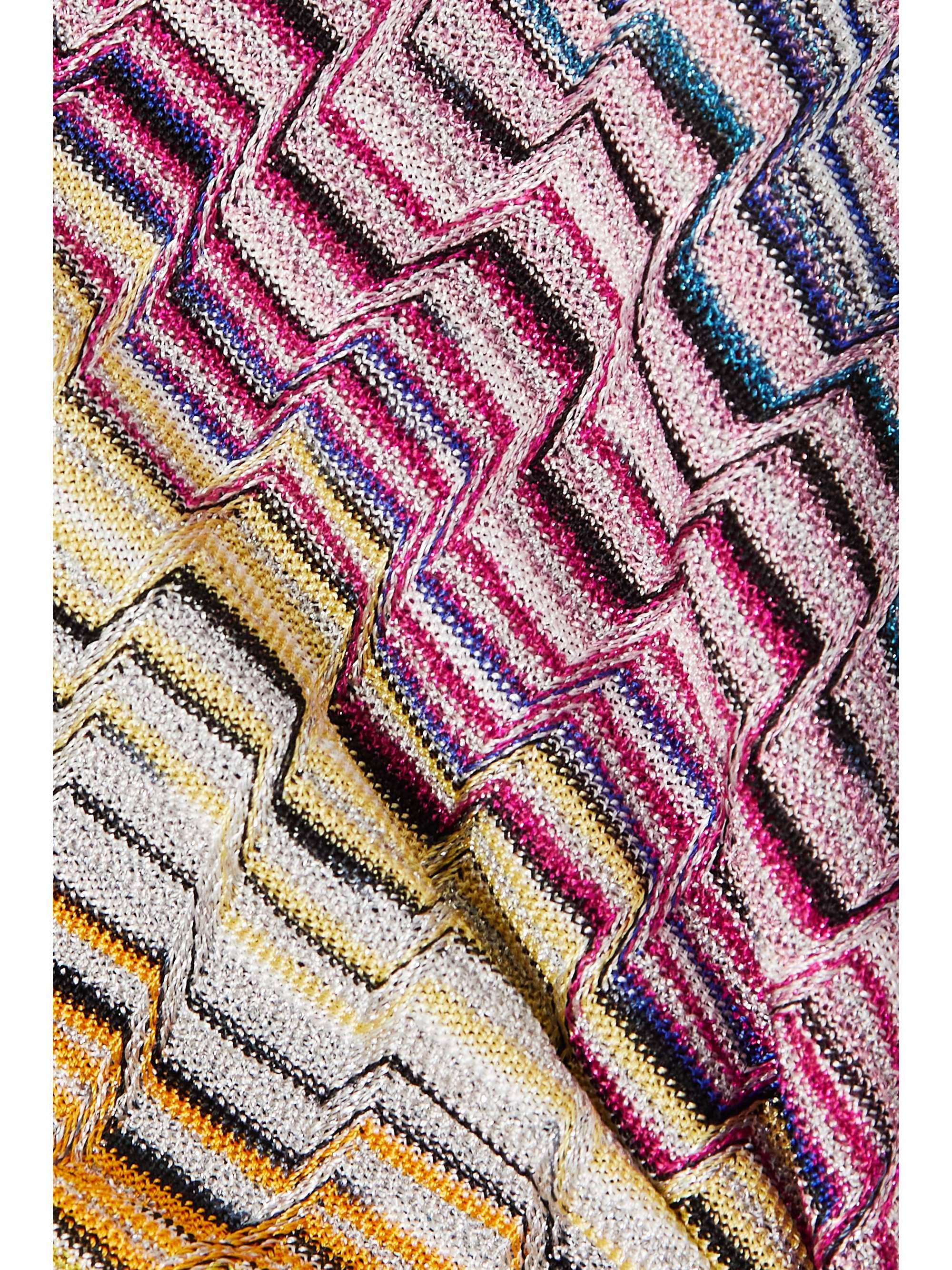 MISSONI Lamé knitted camisole