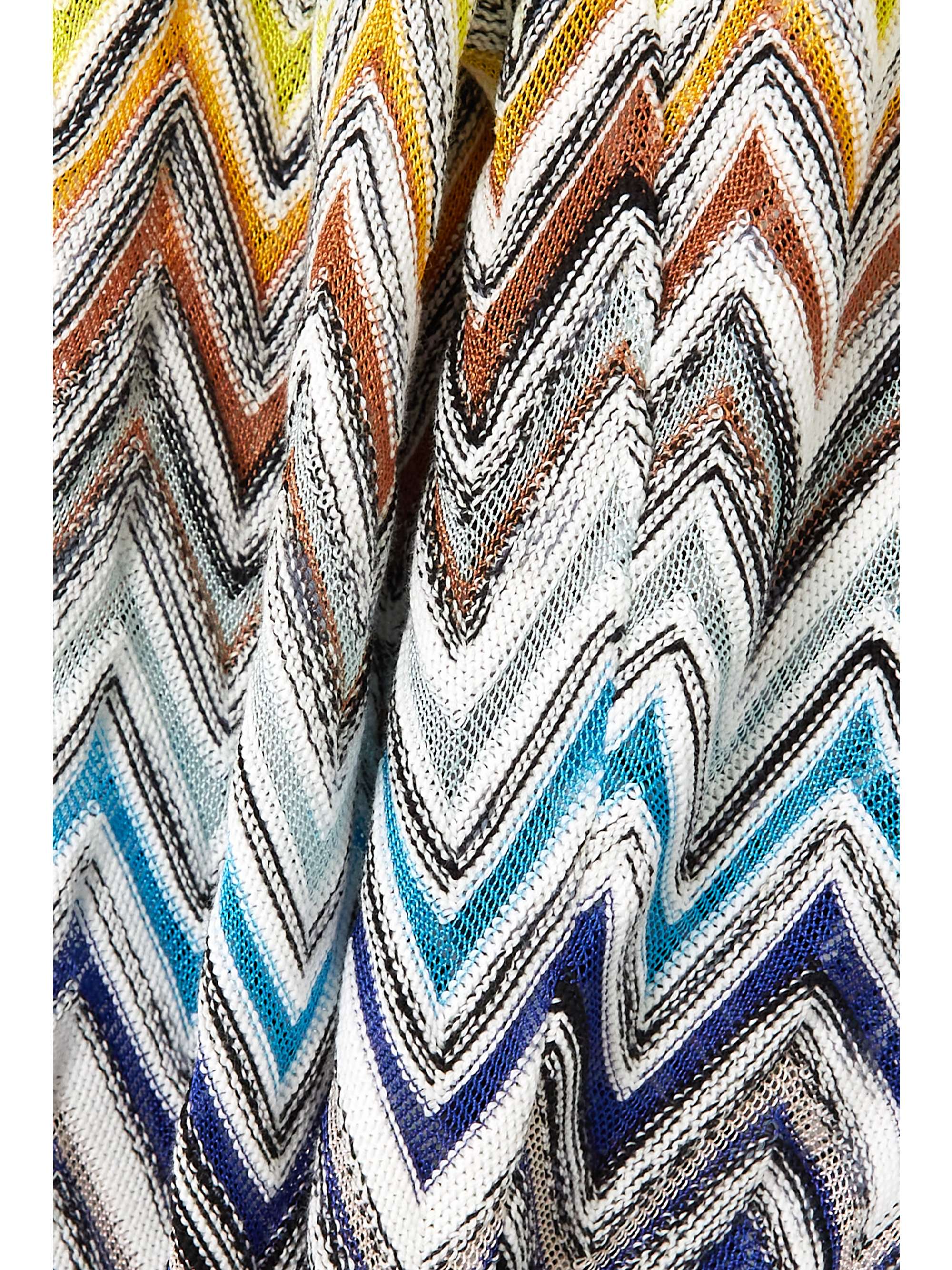 MISSONI Striped cotton-blend cardigan