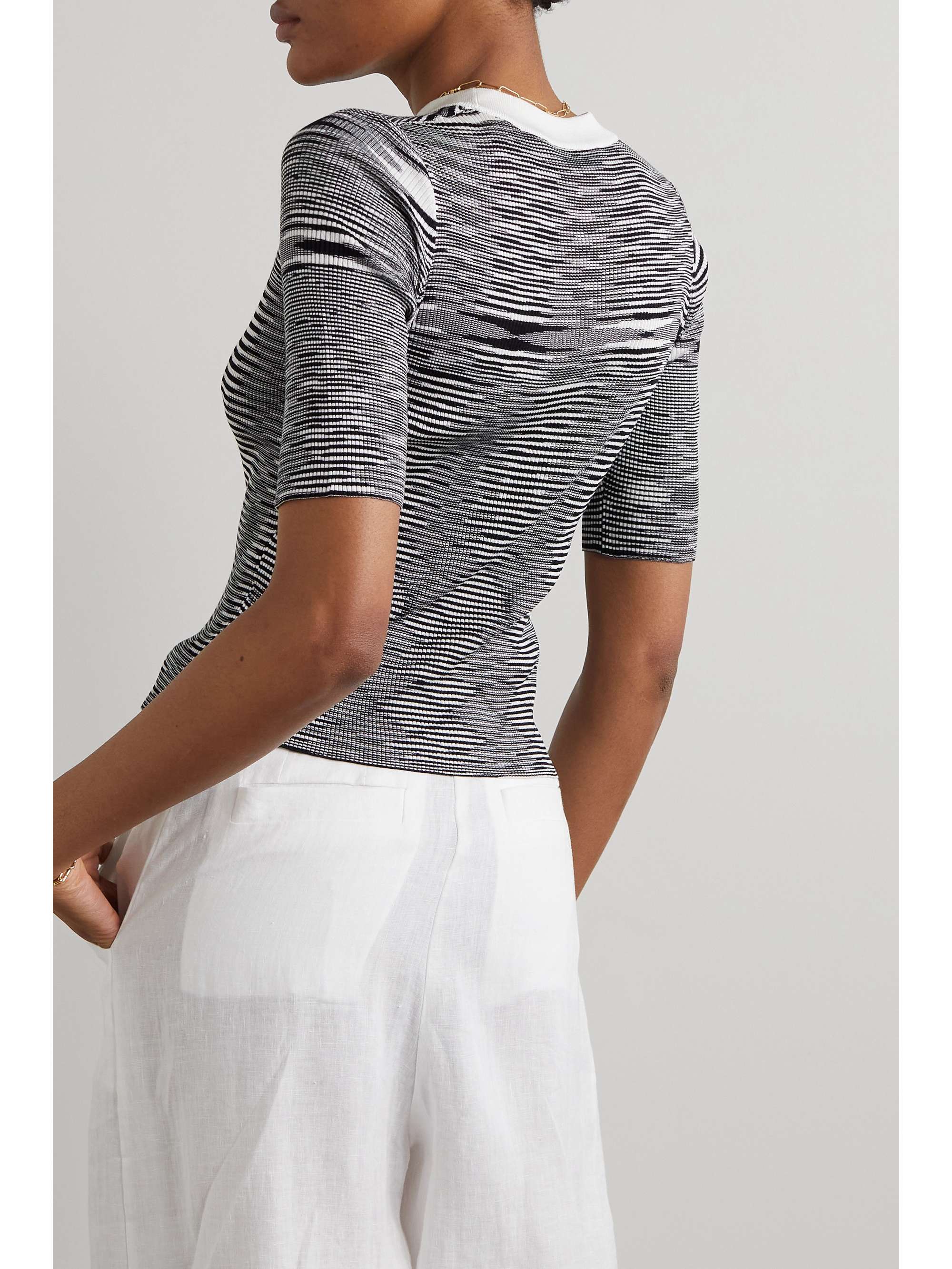 MISSONI Space-dyed silk sweater