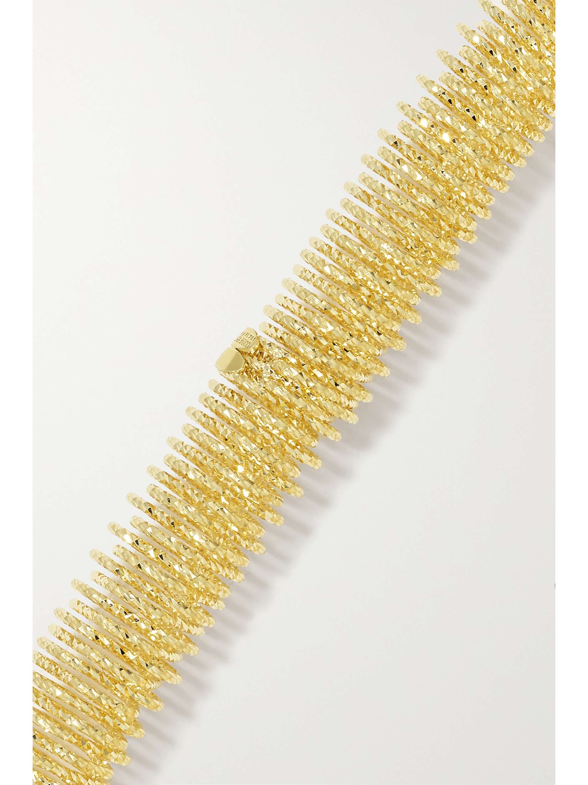 CAROLINA BUCCI Medium K.I.S.S. 18-karat gold bracelet