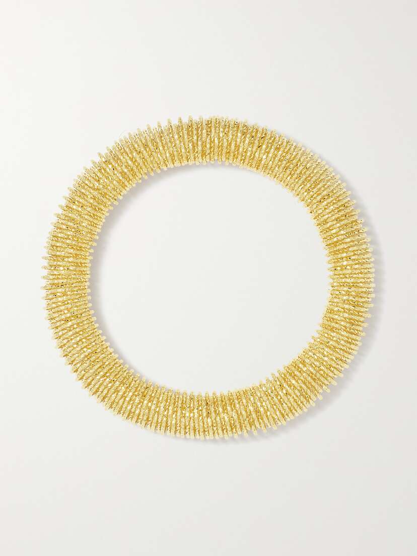 Carolina Bucci Medium K.i.s.s. 18-karat Gold Bracelet
