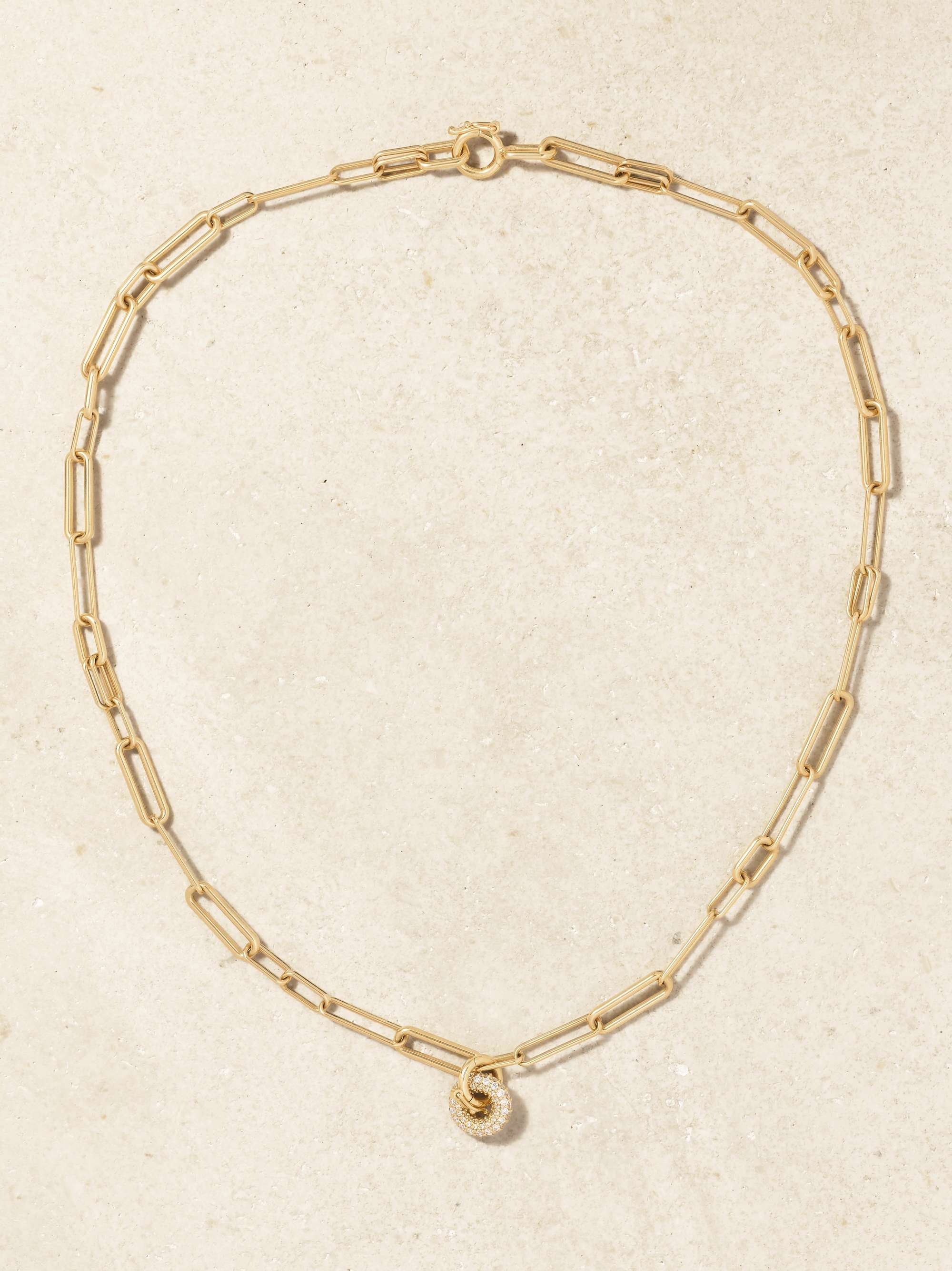 SPINELLI KILCOLLIN Marius Mini Nebula 18-karat gold diamond necklace