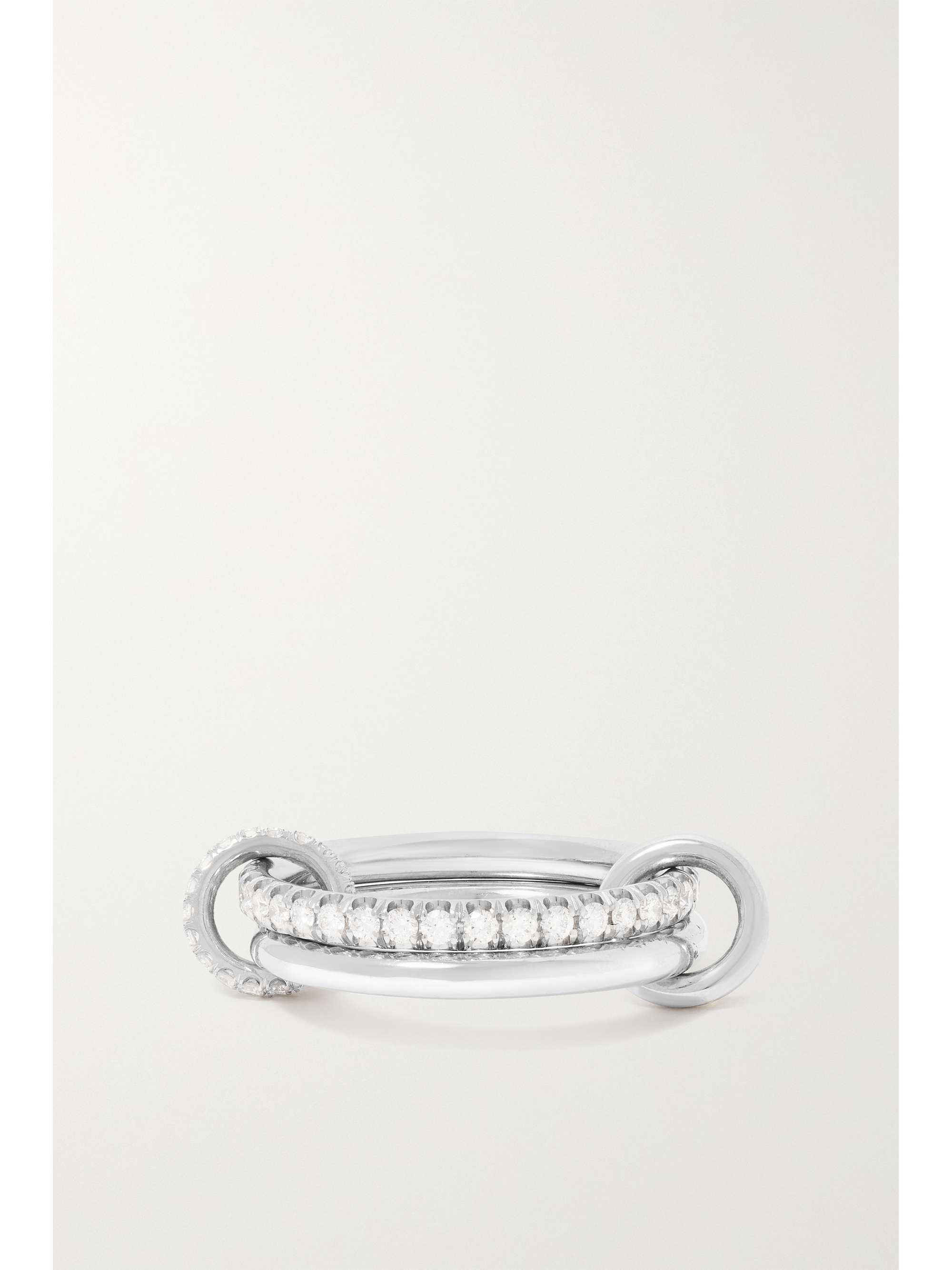 SPINELLI KILCOLLIN Ceres platinum-plated diamond ring