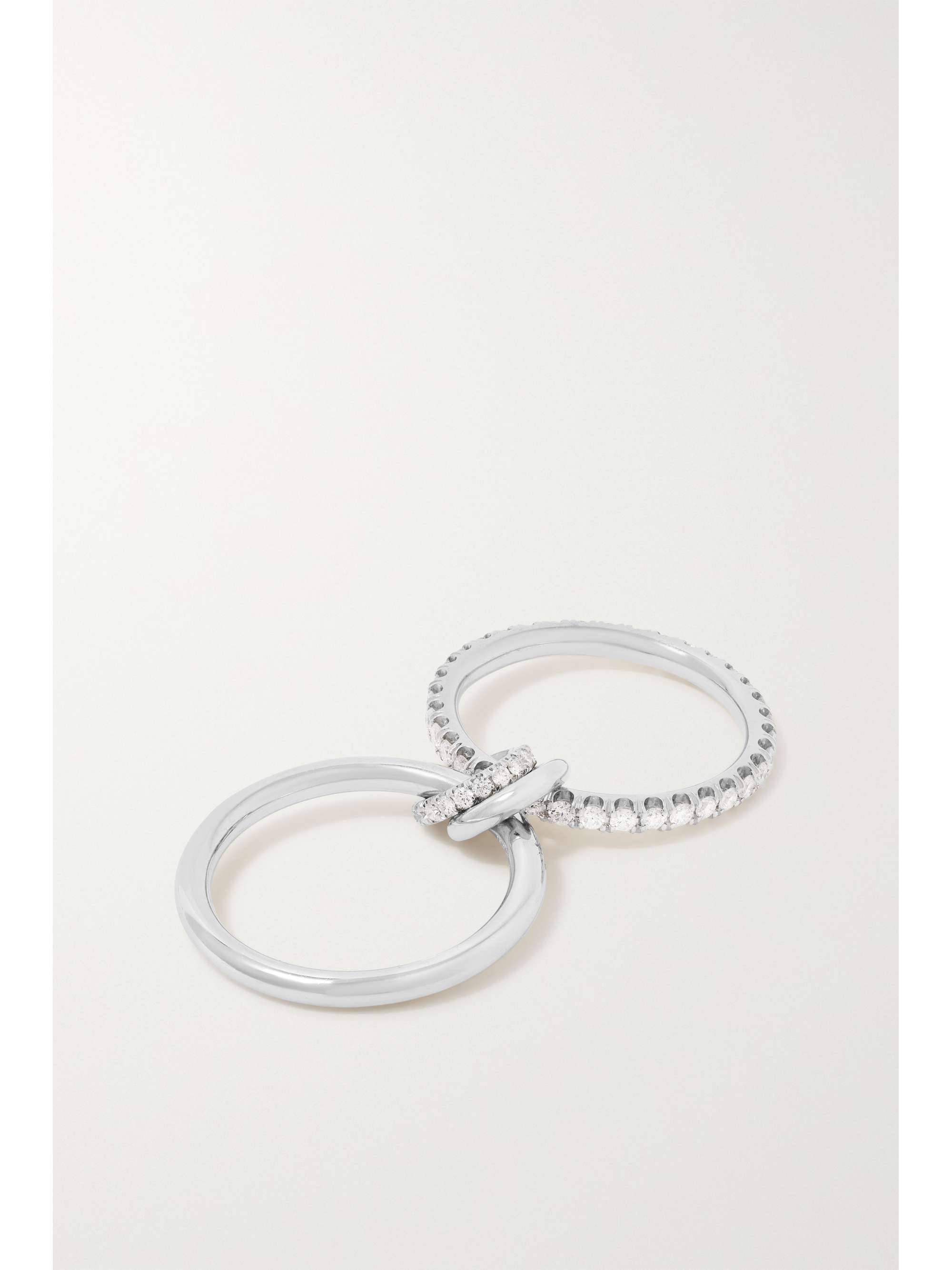 SPINELLI KILCOLLIN Ceres platinum-plated diamond ring