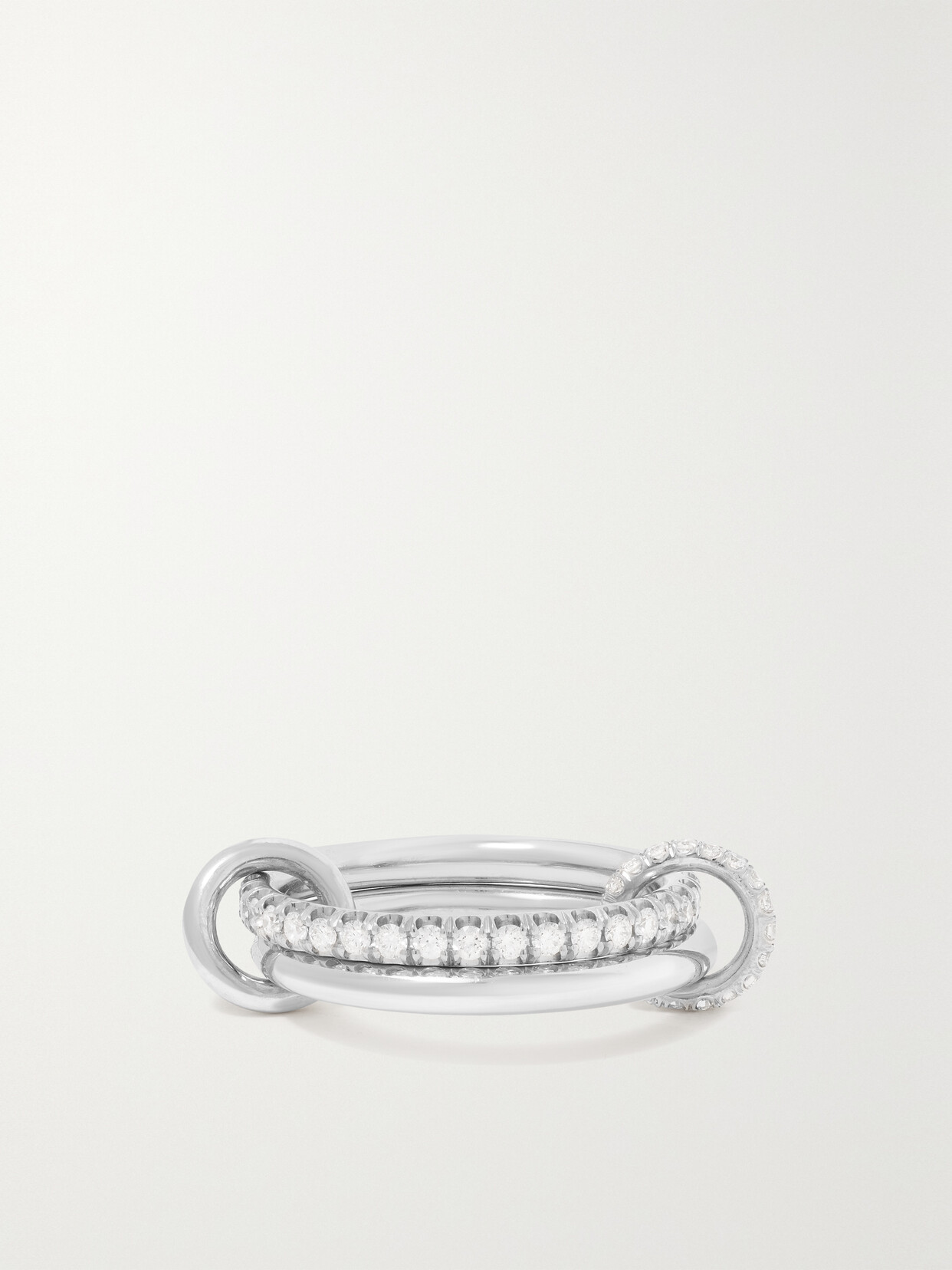 Spinelli Kilcollin - Ceres Platinum-plated Diamond Ring - White gold