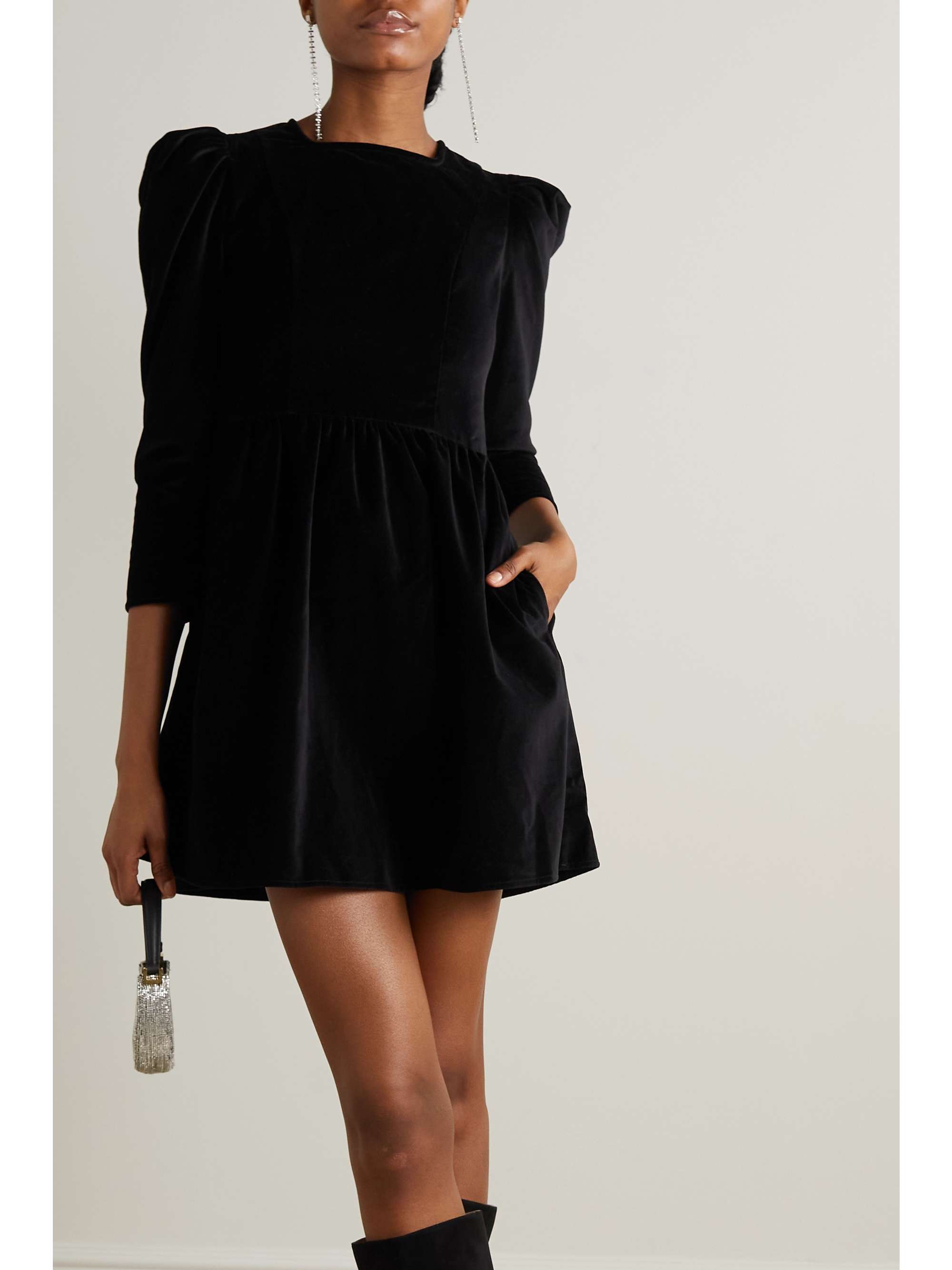 BATSHEVA Velvet mini dress NETAPORTER