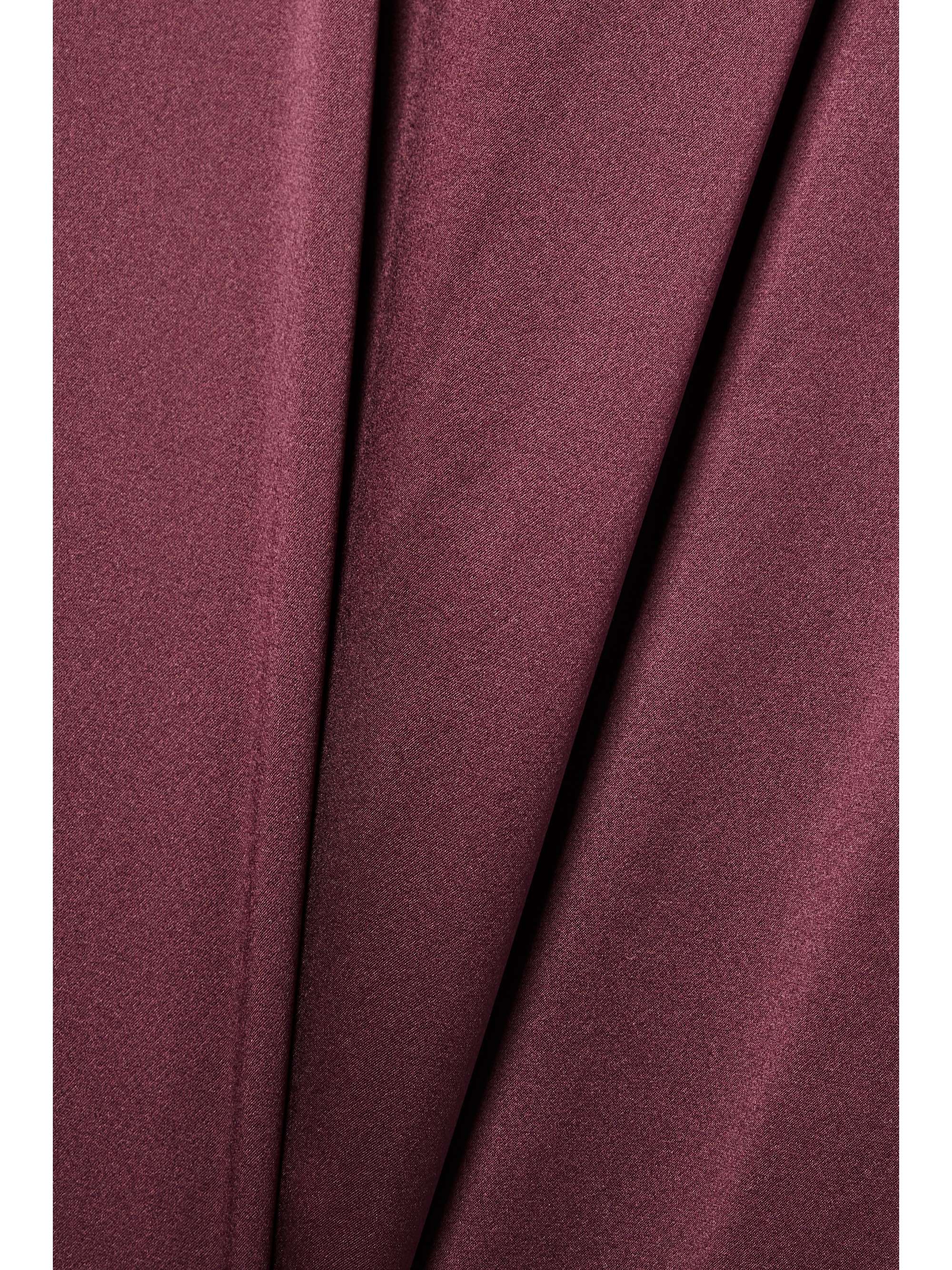 NILI LOTAN Esmee strapless silk-satin gown
