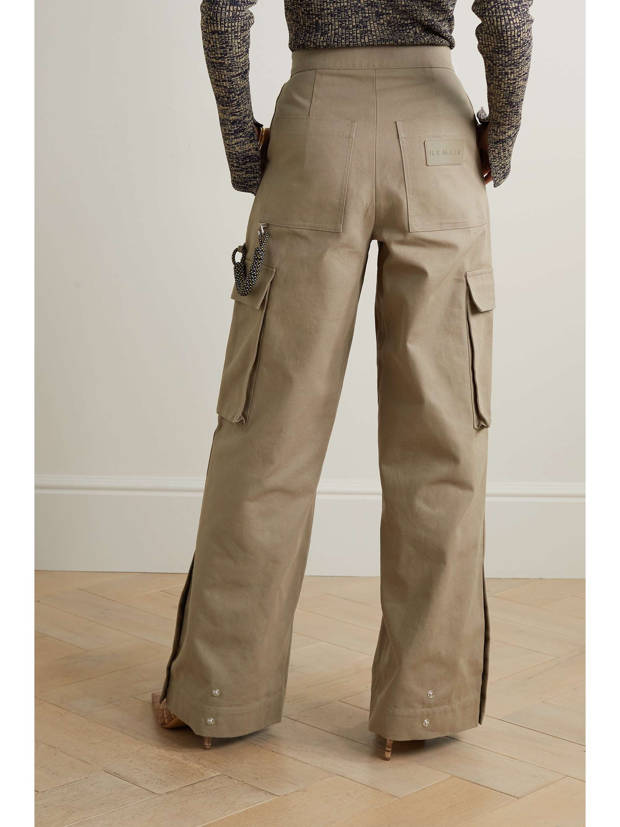 REMAIN BIRGER CHRISTENSEN Tima organic cottoncanvas straightleg cargo