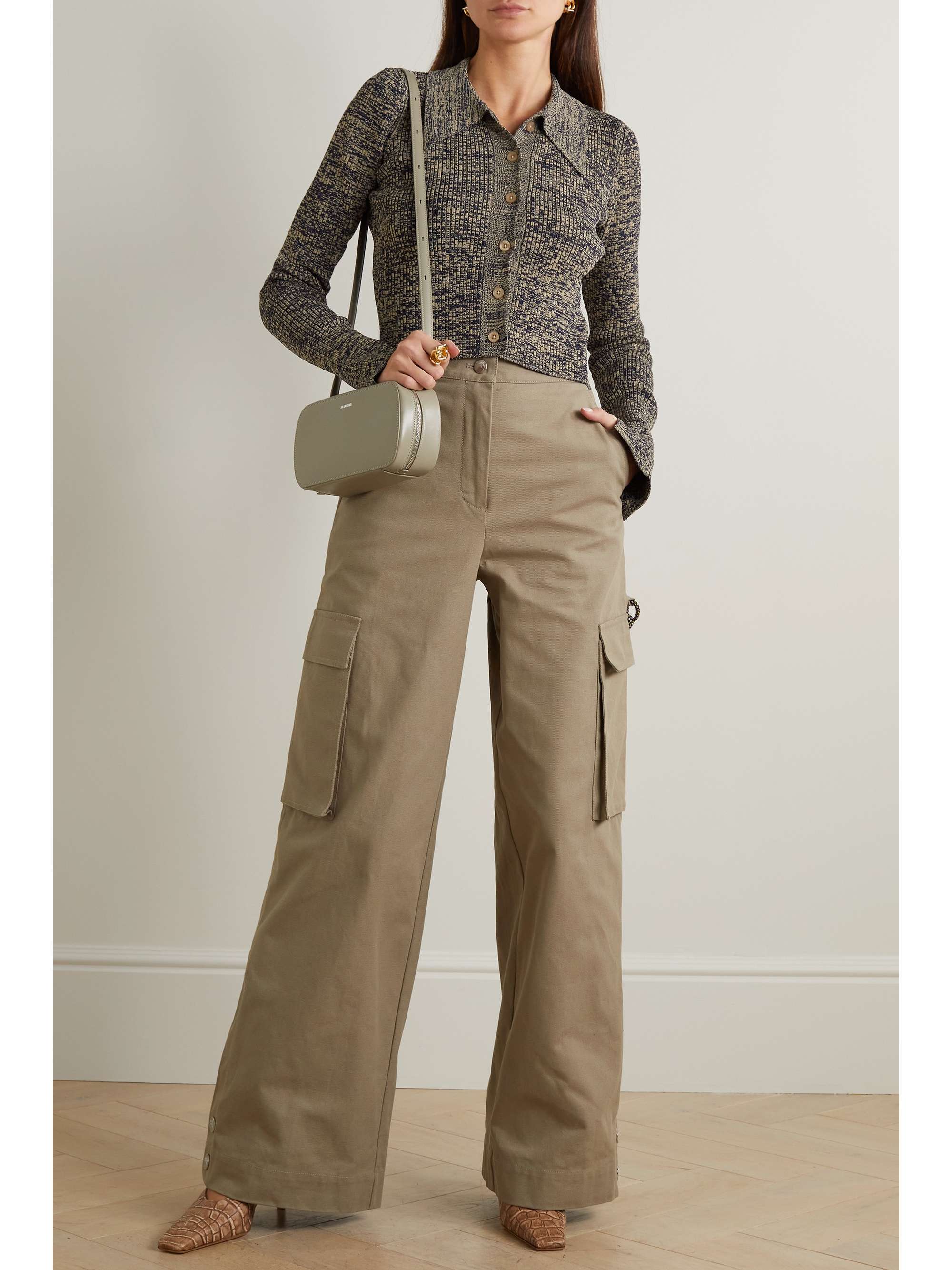 REMAIN BIRGER CHRISTENSEN Tima organic cottoncanvas straightleg cargo