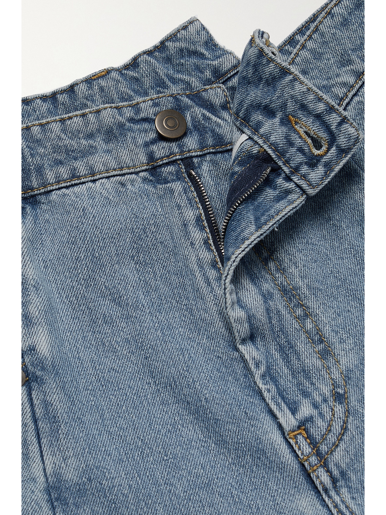 Maison Margiela High-rise Wide-leg Jeans In Blue