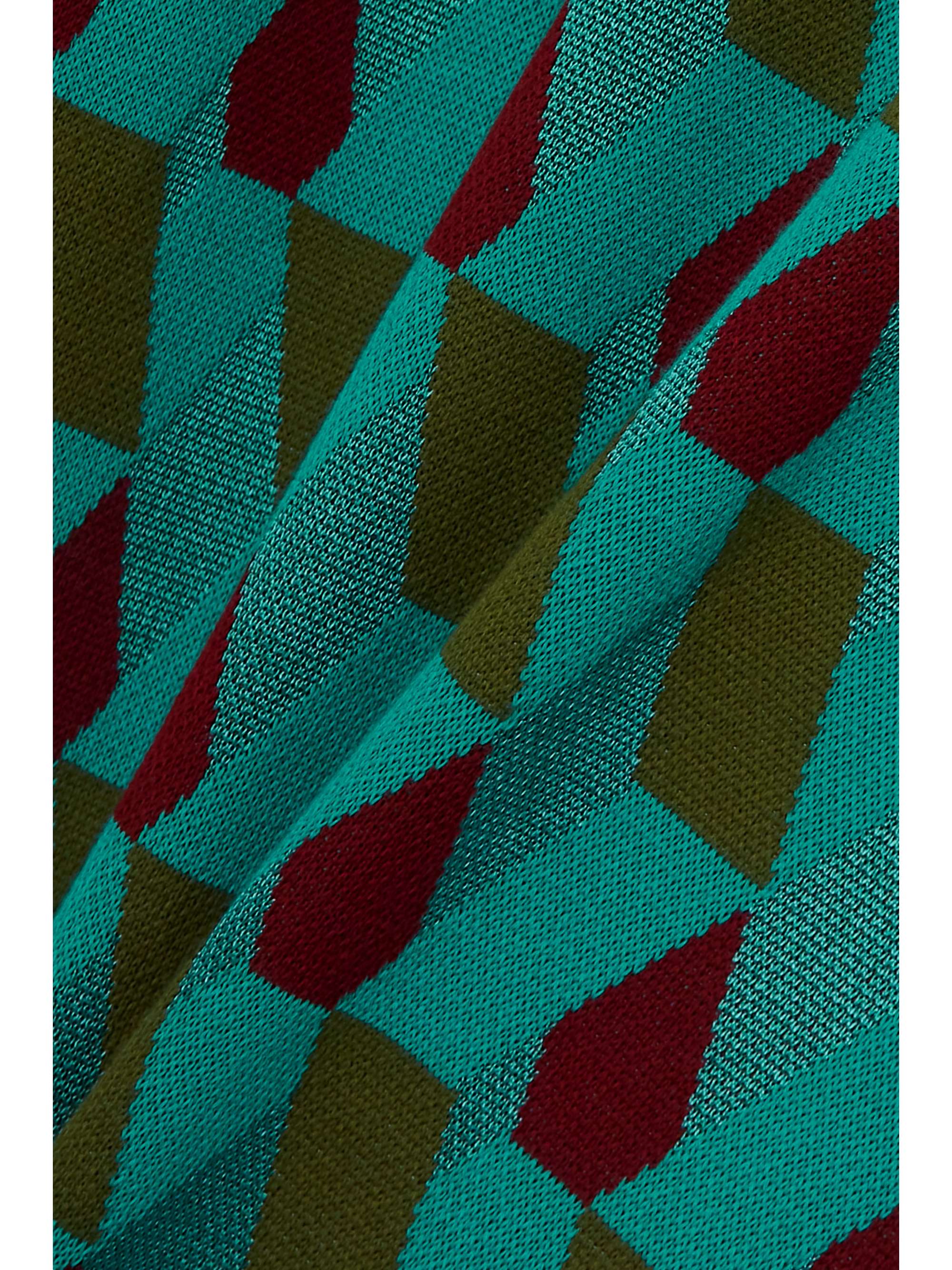 LA DOUBLEJ Leisure jacquard-knit cotton-blend maxi dress