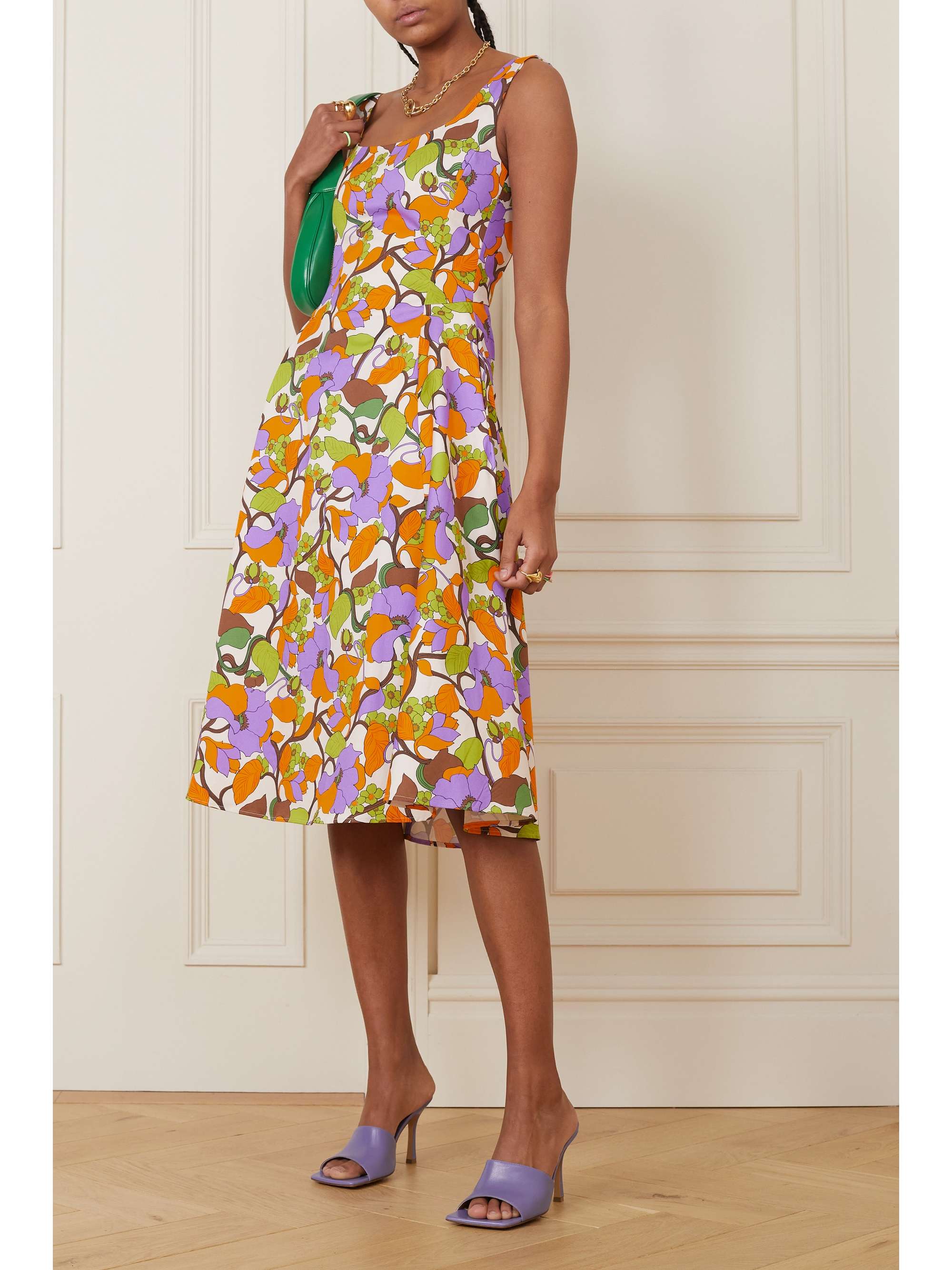 Cotton midi sales