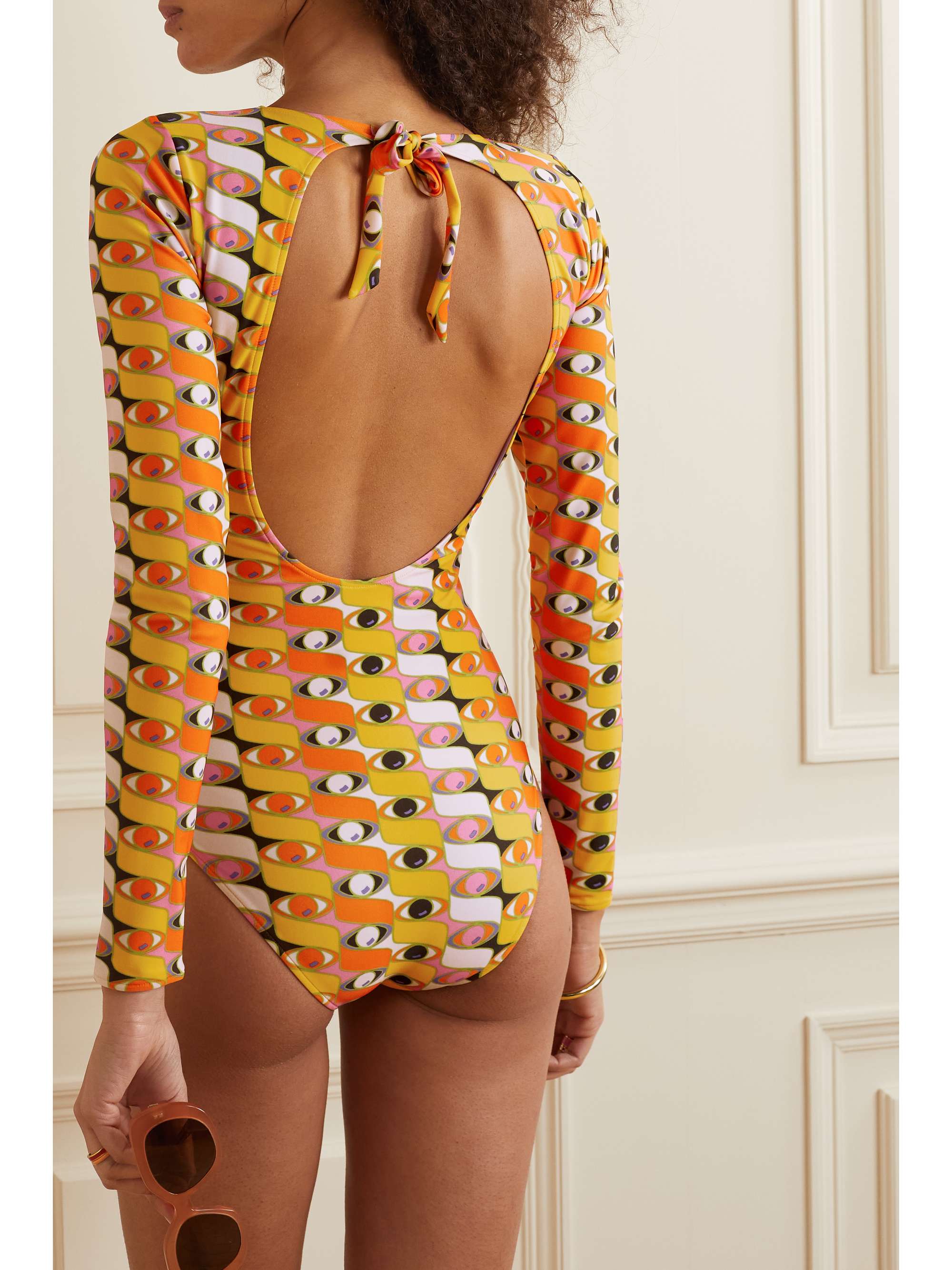 LA DOUBLEJ Printed swimsuit