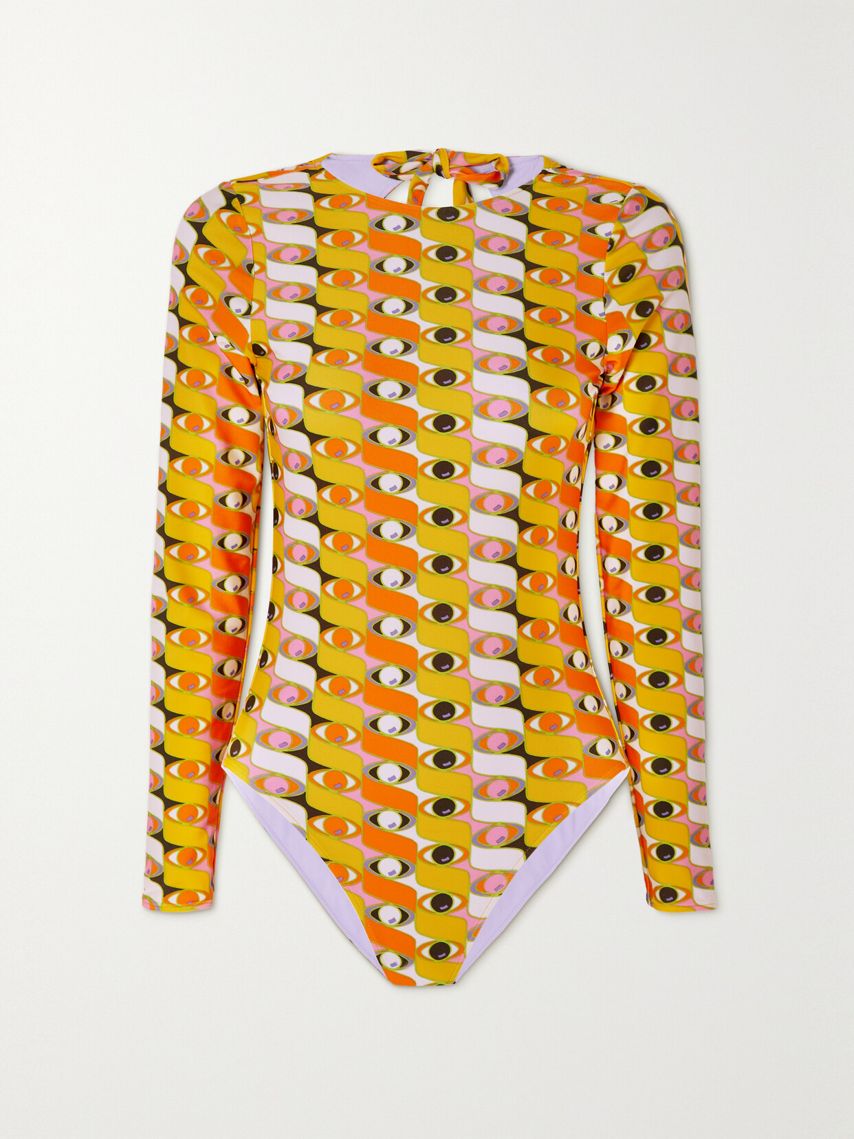 La DoubleJ - Printed Swimsuit - Yellow