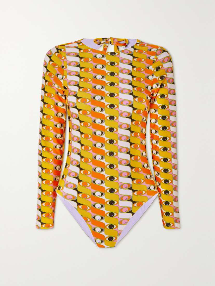 La DoubleJ Printed Swimsuit - xx large