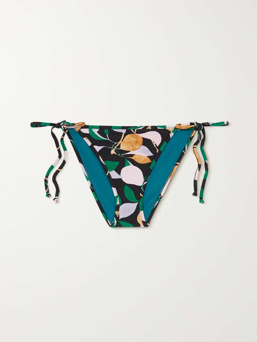 La DoubleJ Printed Bikini Briefs - x large