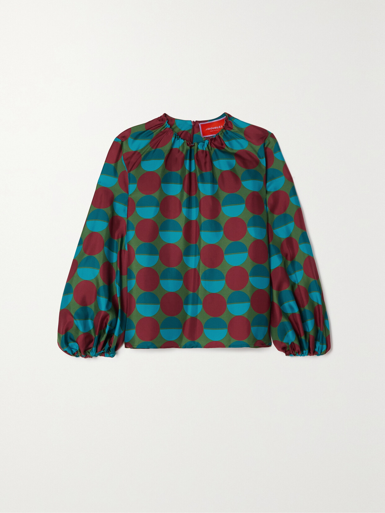 La Doublej Charming Top In Green