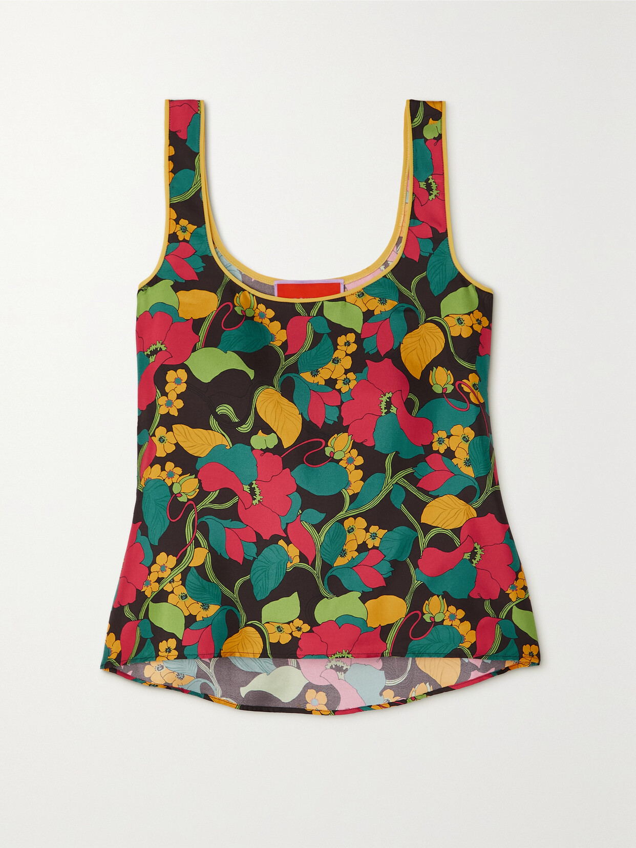 La Doublej Twirl Top In Red