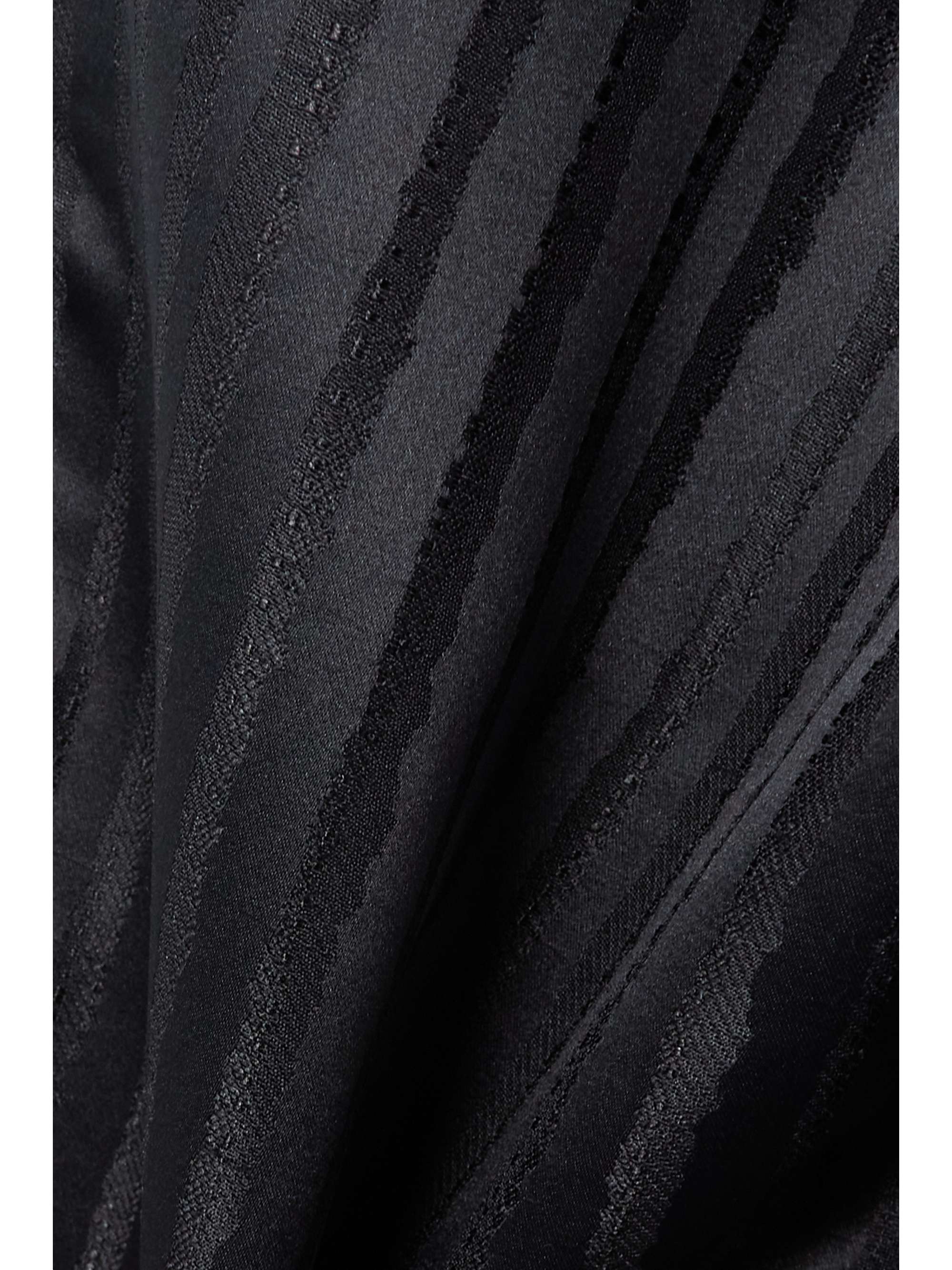 COMME DES GARÇONS COMME DES GARÇONS Pinstriped satin tapered pants