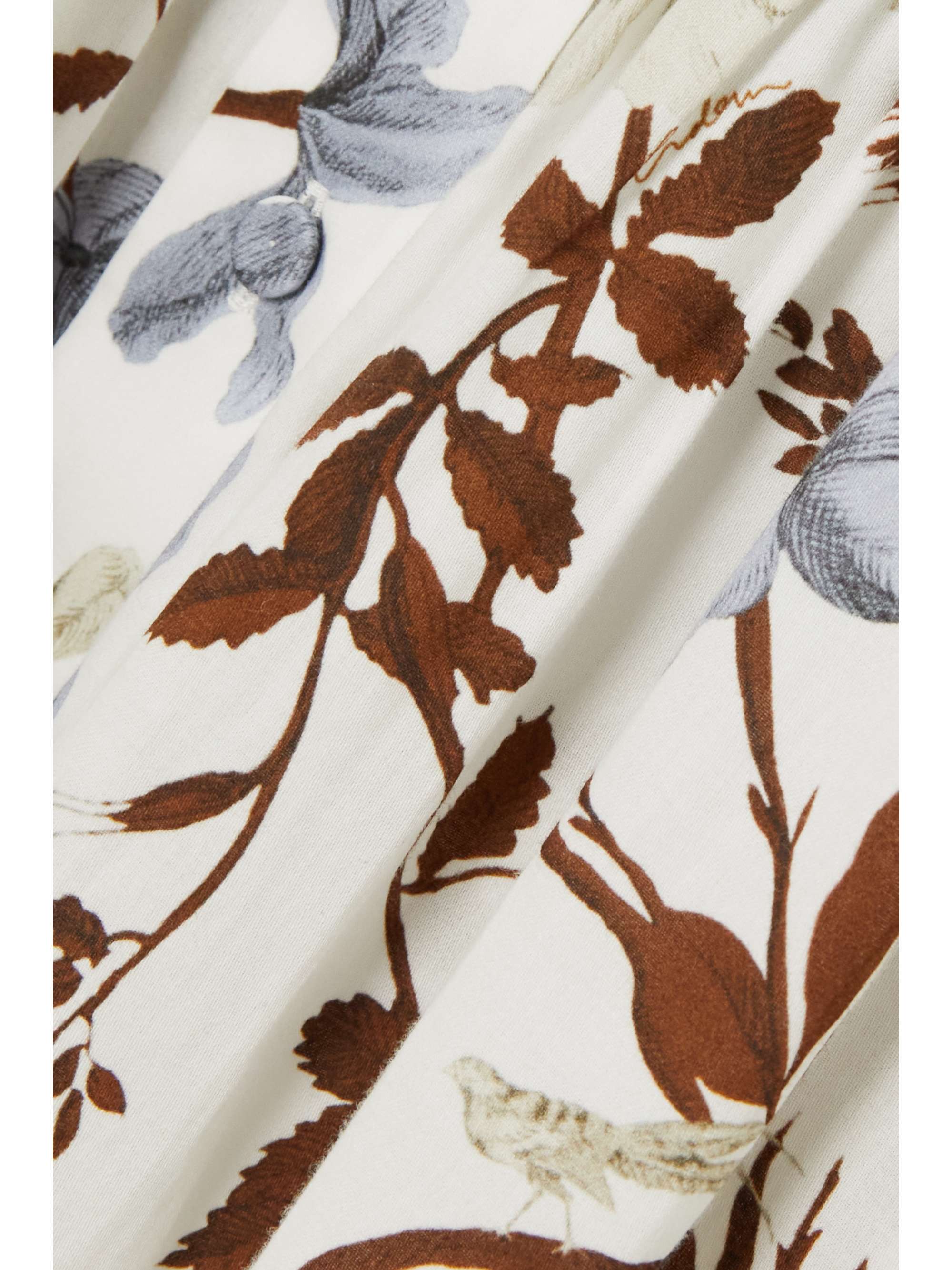 ERDEM Helena tiered floral-print cotton midi dress