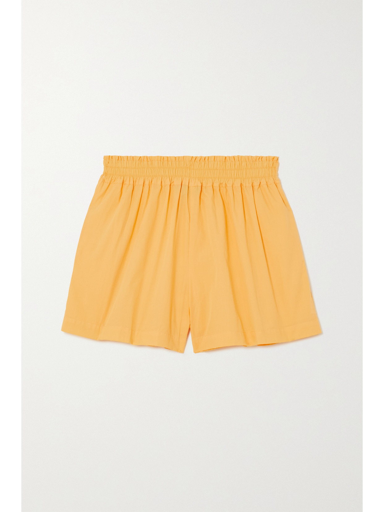 Faithfull The Brand - Elva Cotton-poplin Shorts - Orange