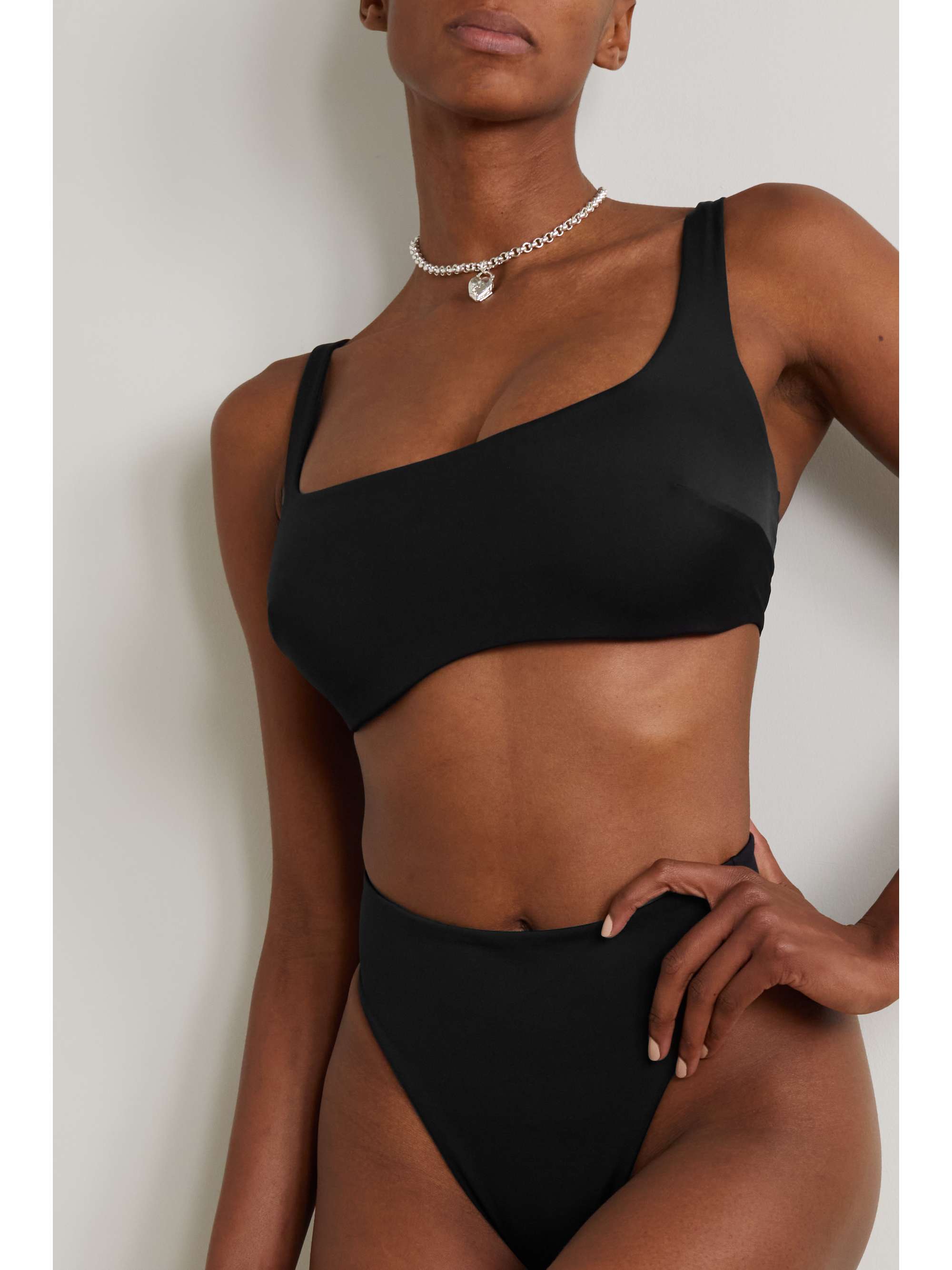 FORM AND FOLD D-G The Crop recycled bikini top