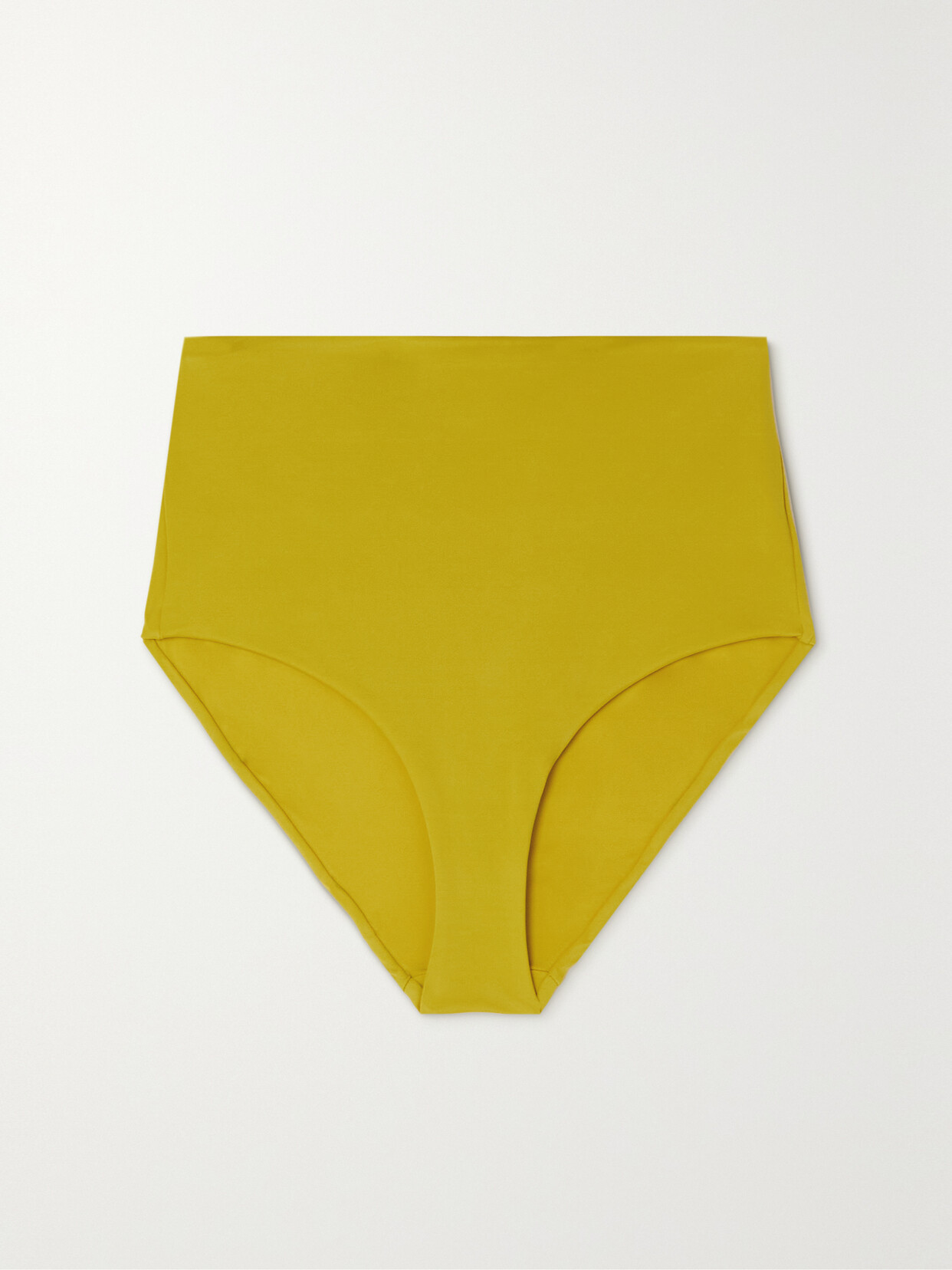 Form and Fold - The Rise Recycled Bikini Briefs - Yellow